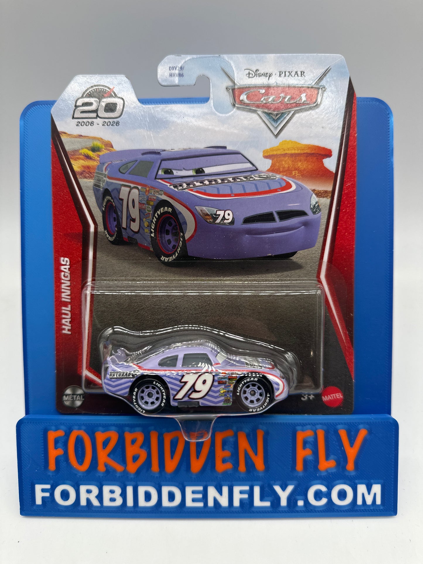 Disney Pixar Cars Movie - 20 Year Anniversary Release - Haul Inngas (Piston Cup Racer #79 Retread)