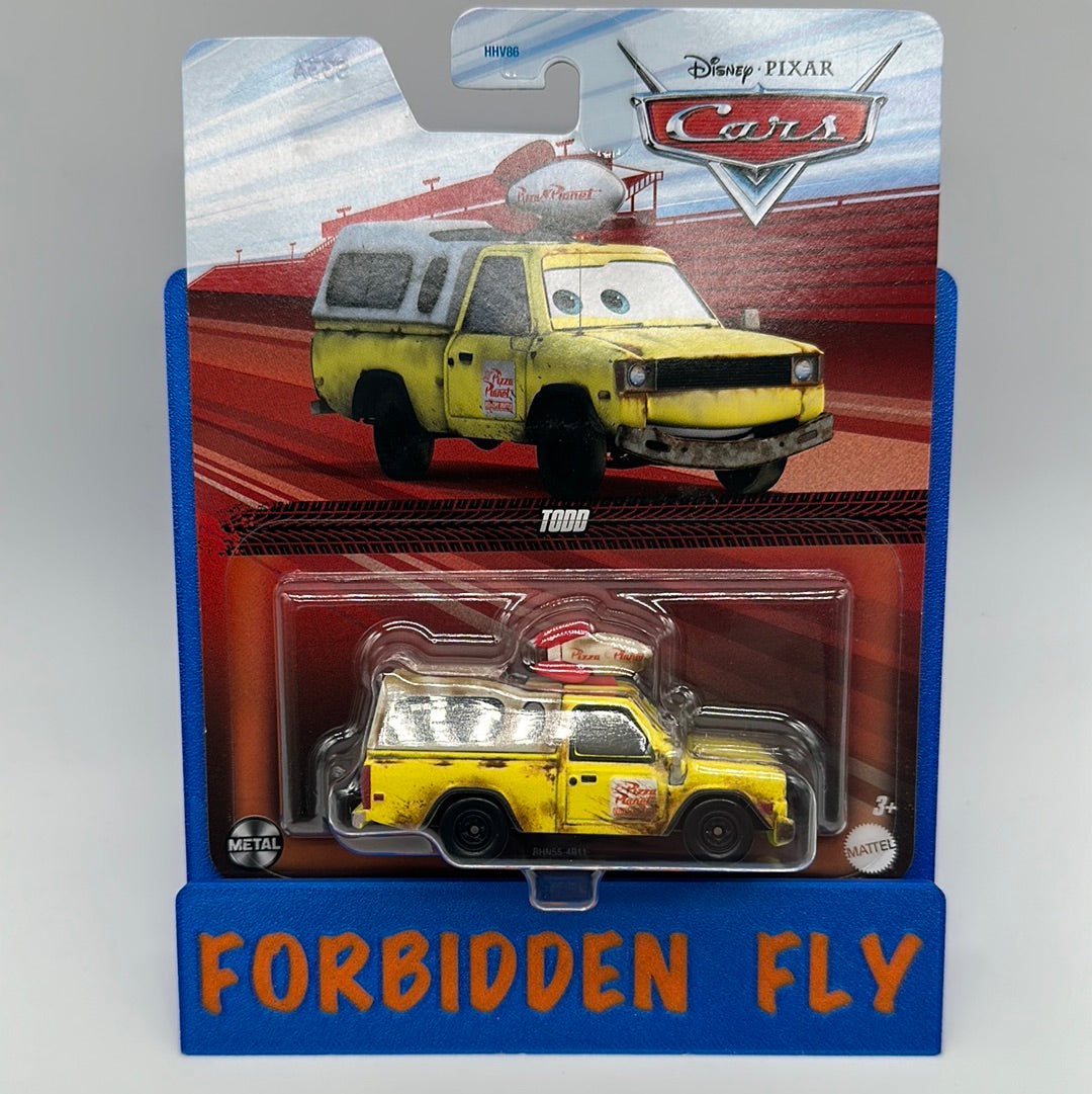 Disney Pixar Cars Movie - Thunder Hollow Pizza Planet Truck Todd