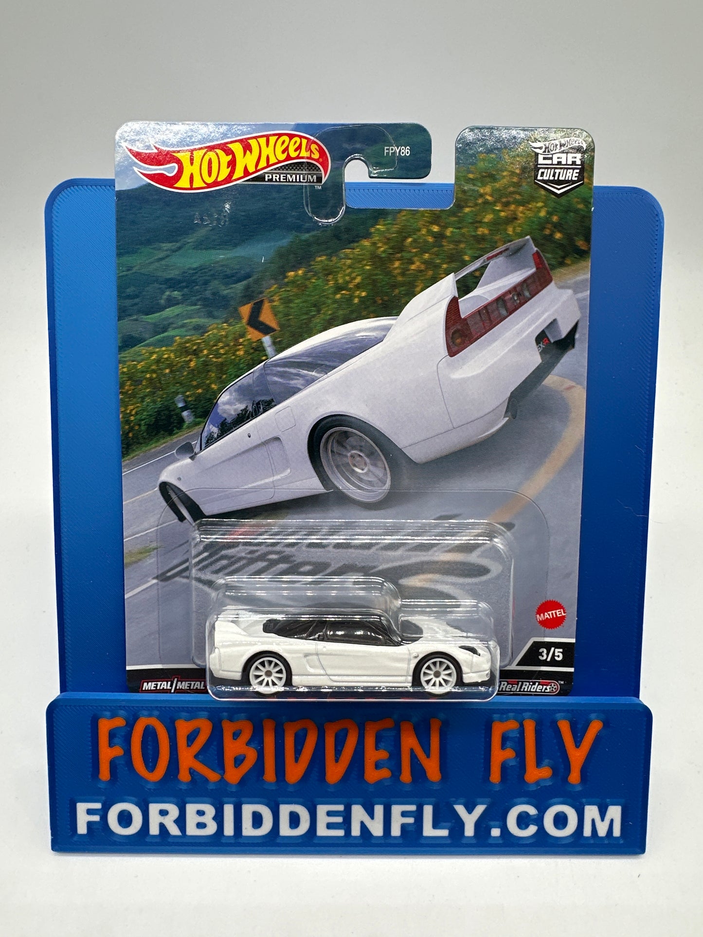 Hot Wheels Car Culture - Mountain Drifters Premium Series Single - #3/5 ‘03 Honda NSX Type-R