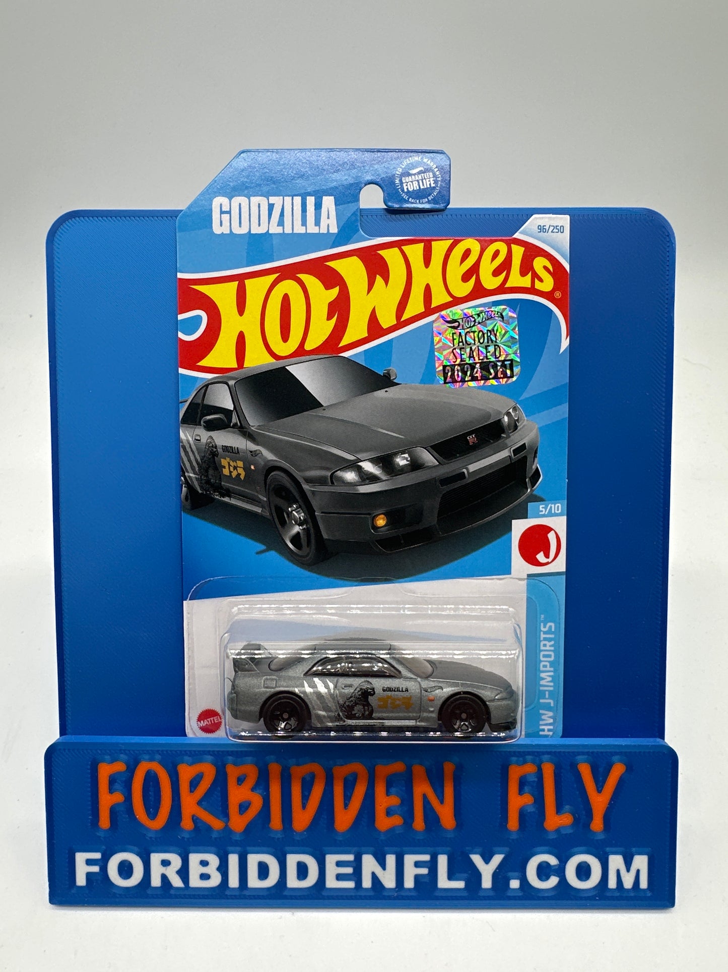 Hot Wheels Mainline - Factory Stickered 2024 - Nissan Skyline GT-R (BCNR33) Godzilla - Lot Of 2