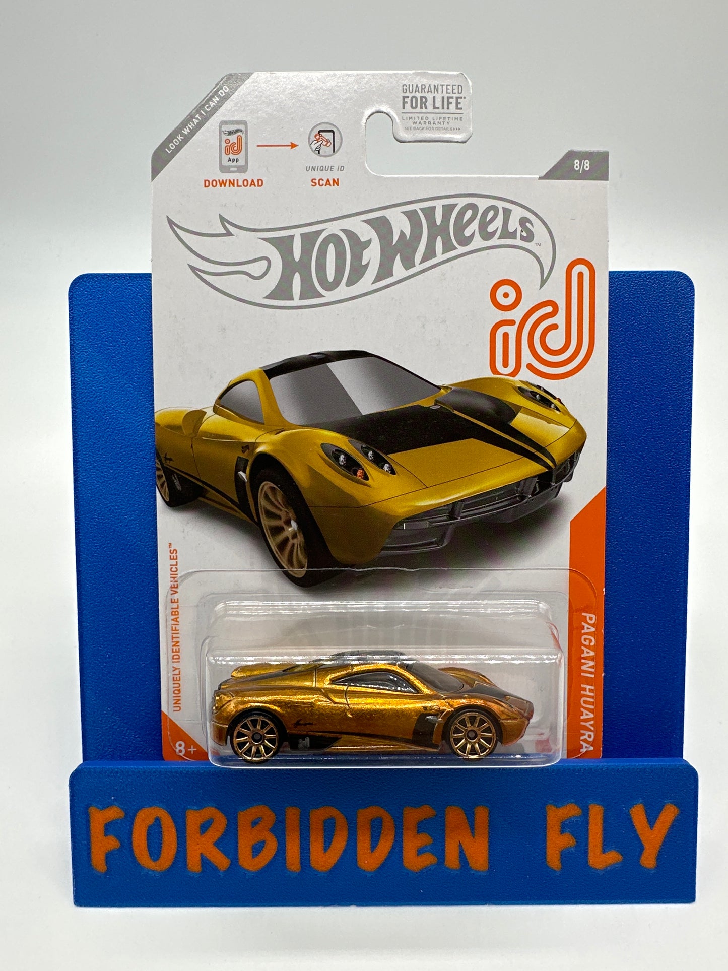 Hot Wheels 2021 Chase Series Carded ID Car - Q Case - Pagani Huayra