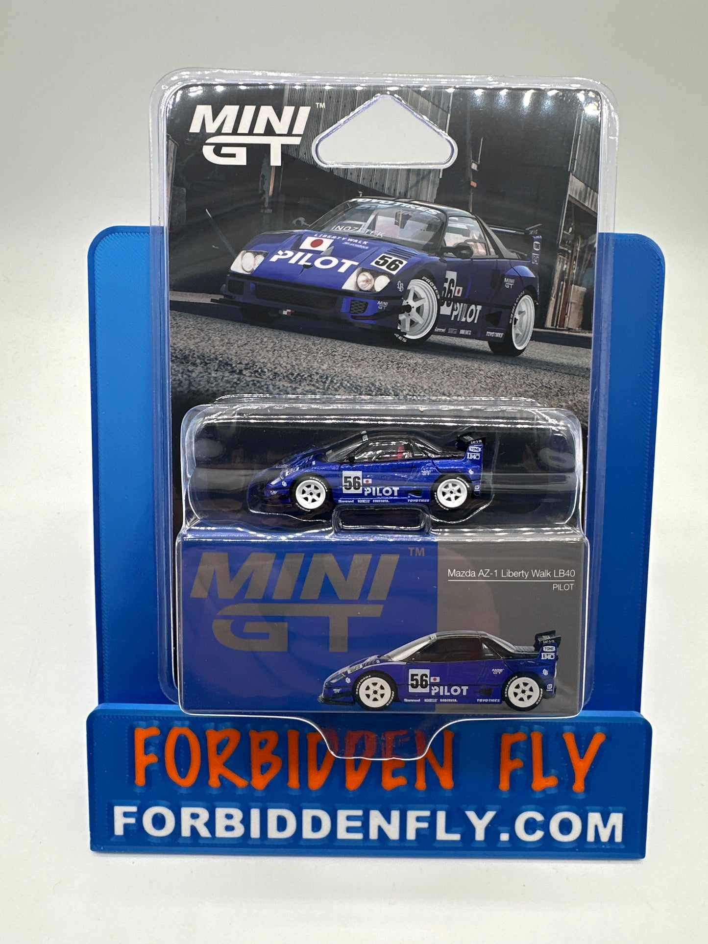 Mini GT Regular Release #1047 - Mazda AZ-1 Liberty Walk LB40 - Pilot