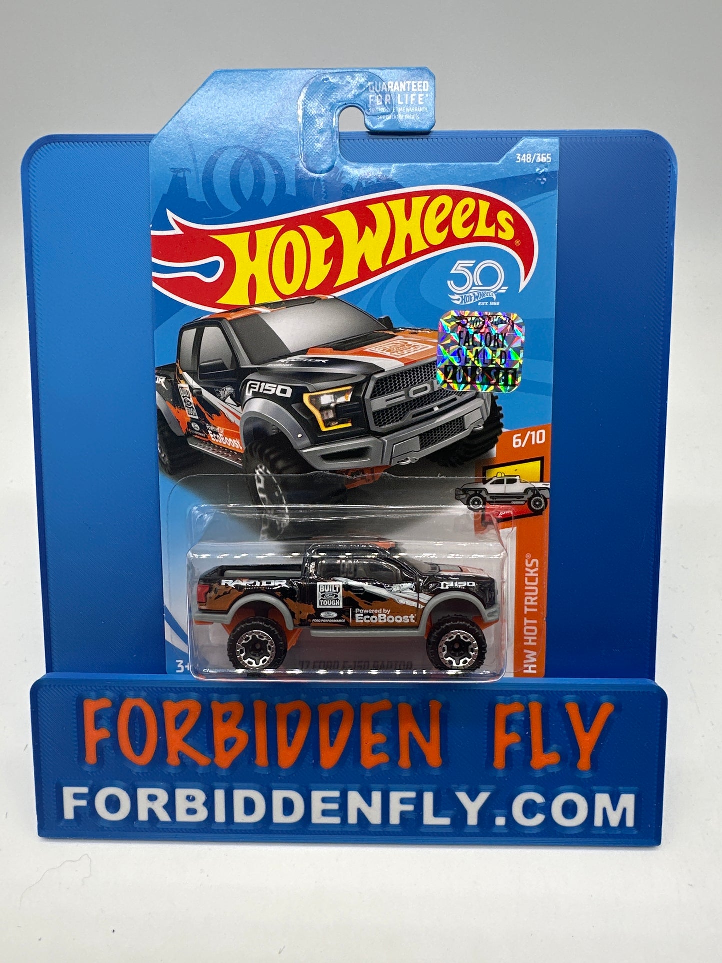 Hot Wheels Mainline - Factory Stickered 2018 - ‘17 Ford F-150 Raptor - Lot Of 3