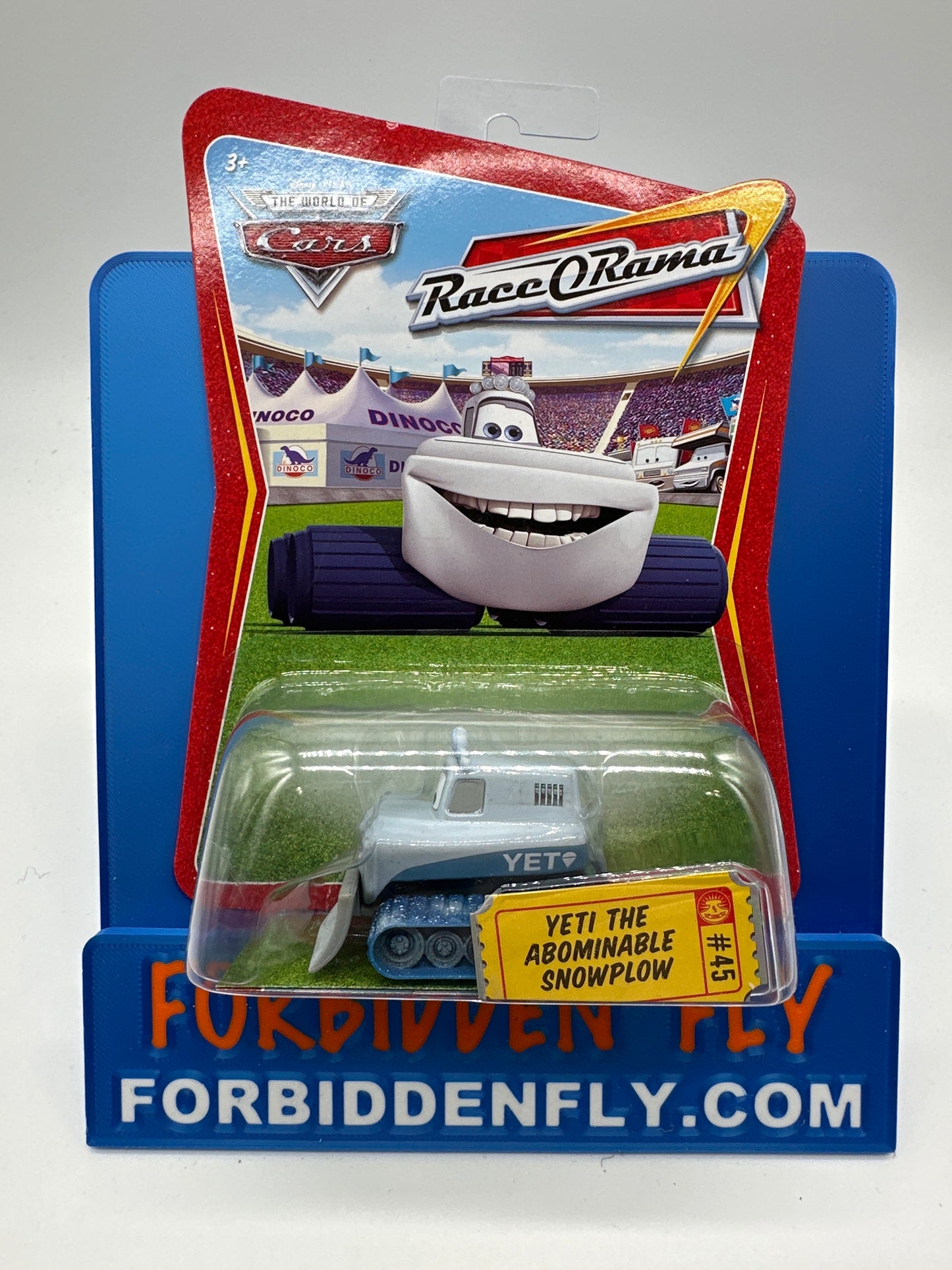 Disney Pixar Cars Movie - Race O Rama - Yeti the Abominable Snowplow