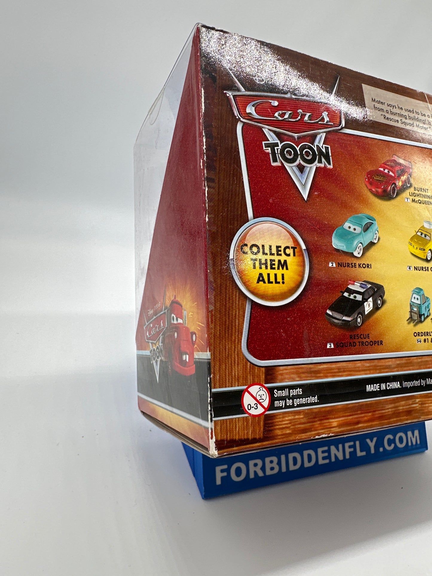 Disney Pixar Cars Movie - Toon Rescue Squad Mater Series - Rescue Squad Mater 4 Car Pack Set