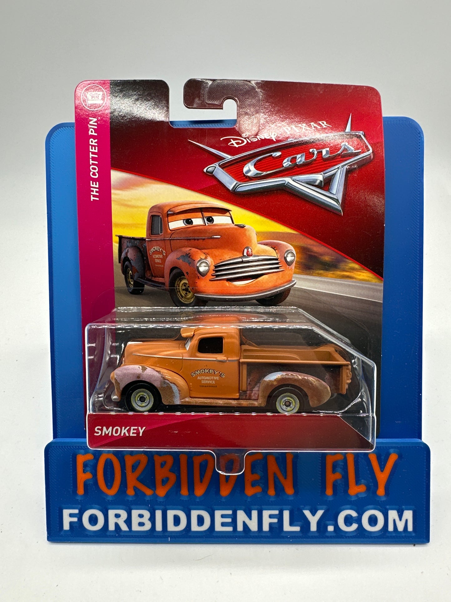 Disney Pixar Cars Movie - The Cotter Pin Series - Smokey (Long Bed)