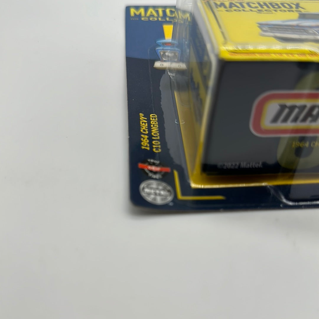 Matchbox Collectors - #09/20 - Blue 1964 Chevy C10 Longbed