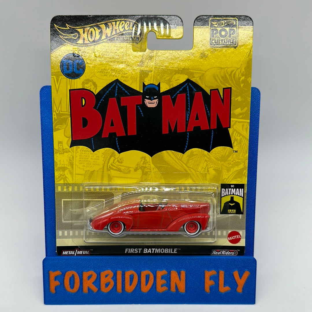 Hot Wheels Premium - Pop Culture 2024 Mix B Single - DC Comics Batman First Batmobile