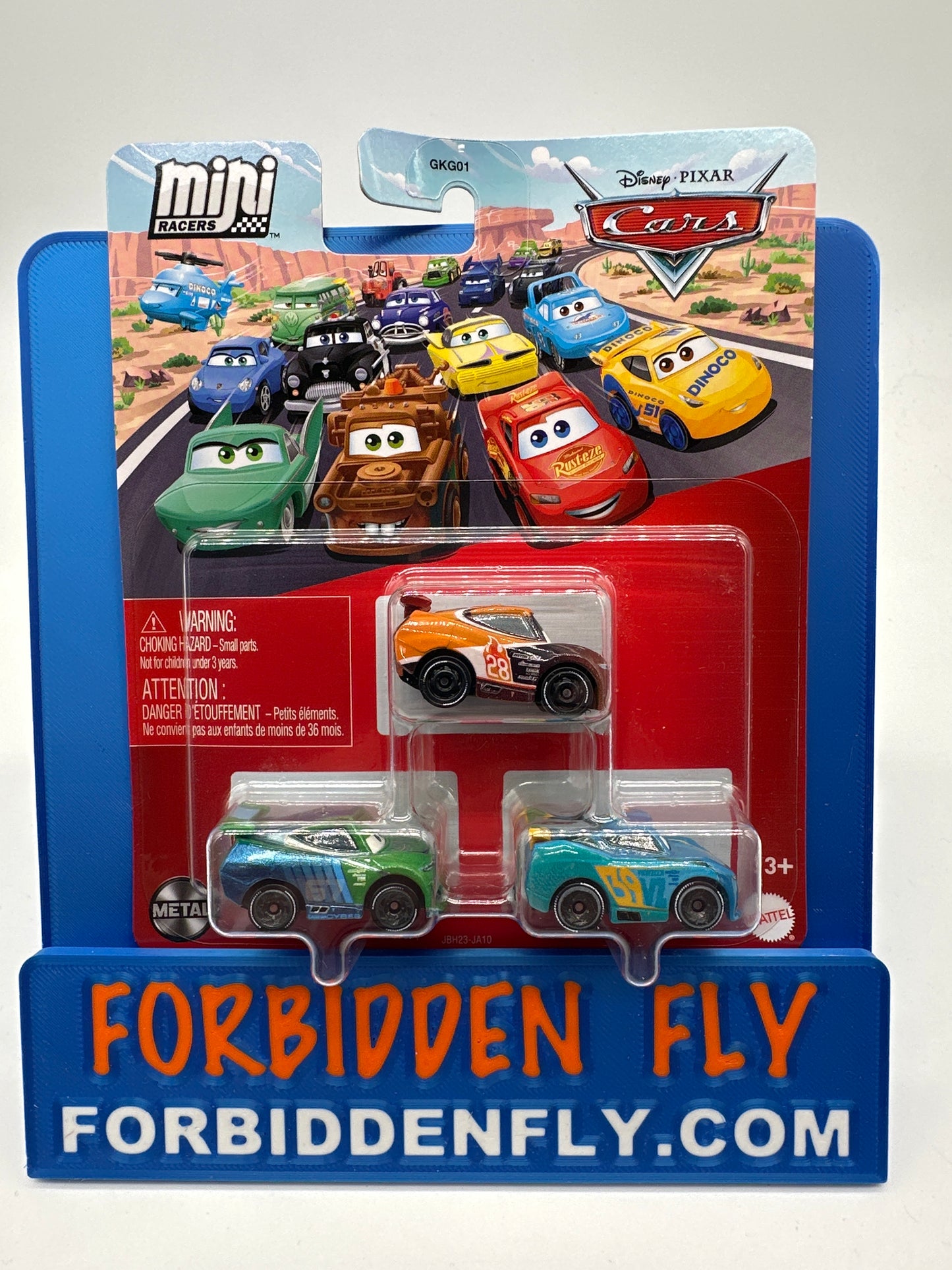 Disney Pixar Cars Movie - 2025 Metal Mini Racers 3 Pack - Jim Reverick, Tim Treadless and Michael Rotor