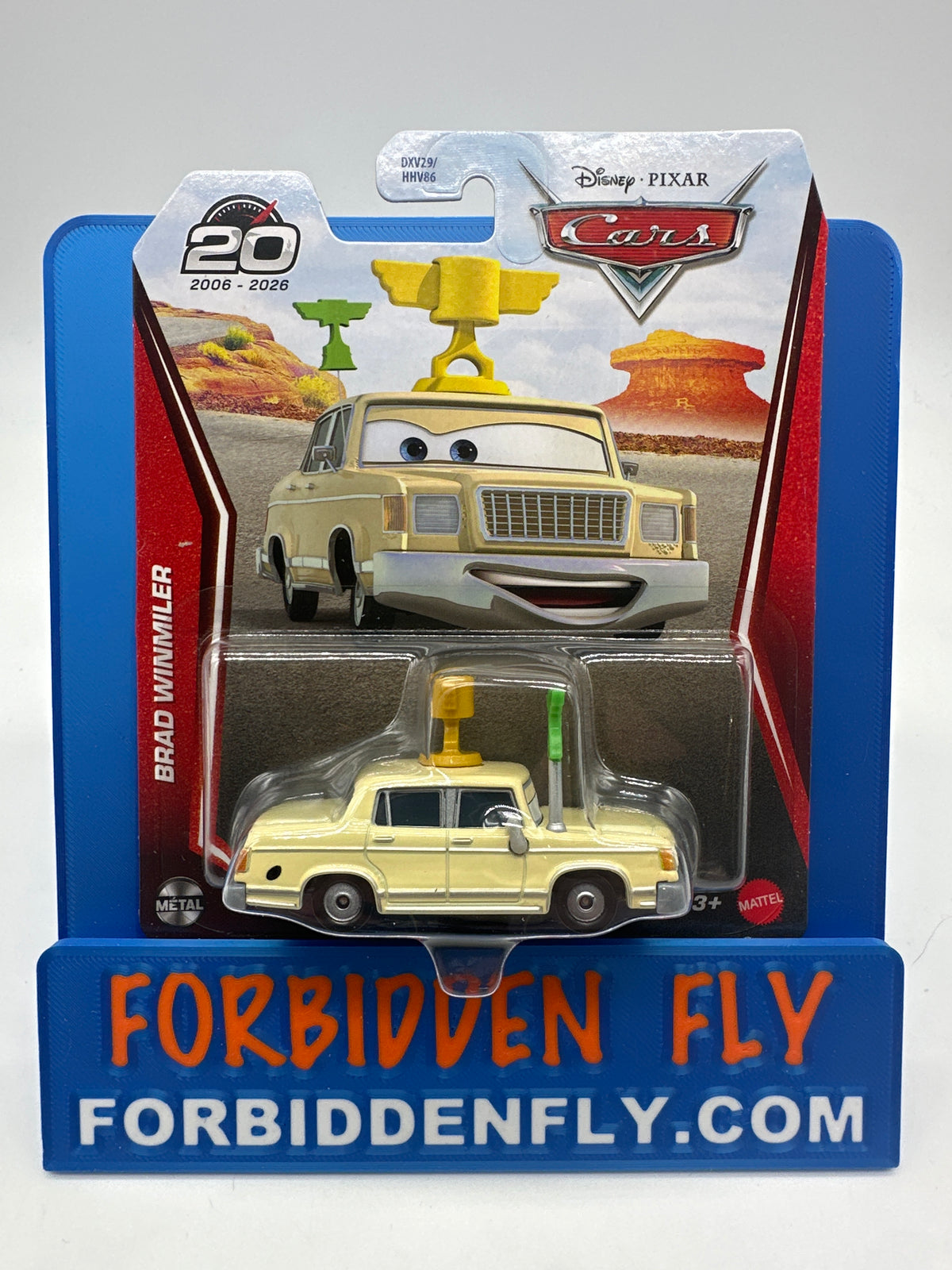 Disney Pixar Cars Movie - 20 Year Anniversary Release - Brad Winmiler