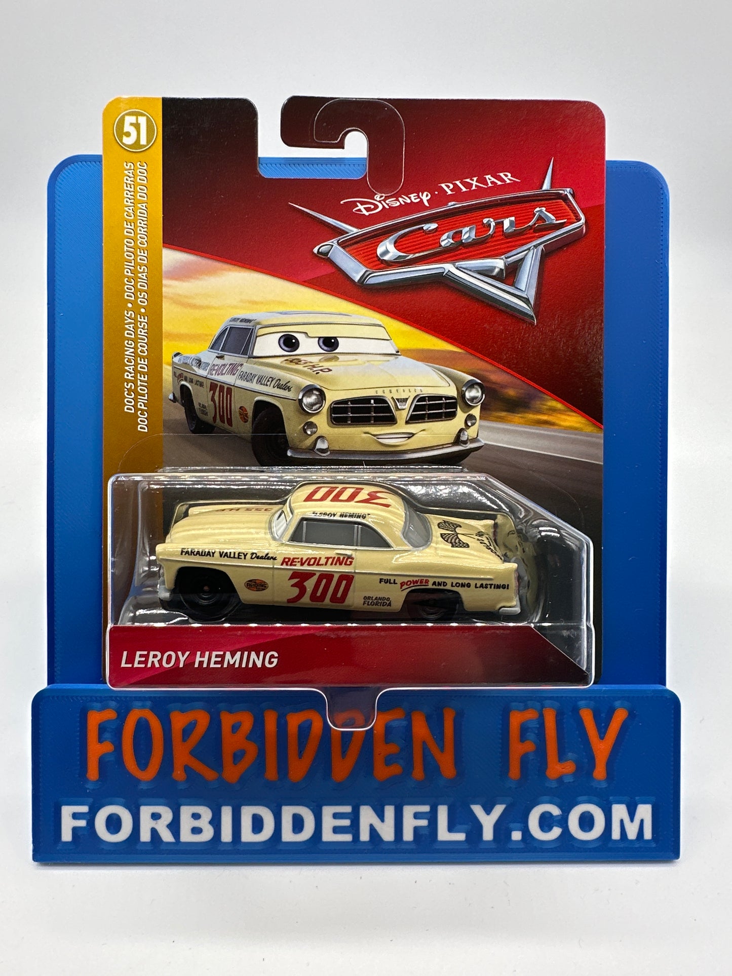 Disney Pixar Cars Movie - Doc’s Racing Days Series - Leroy Heming
