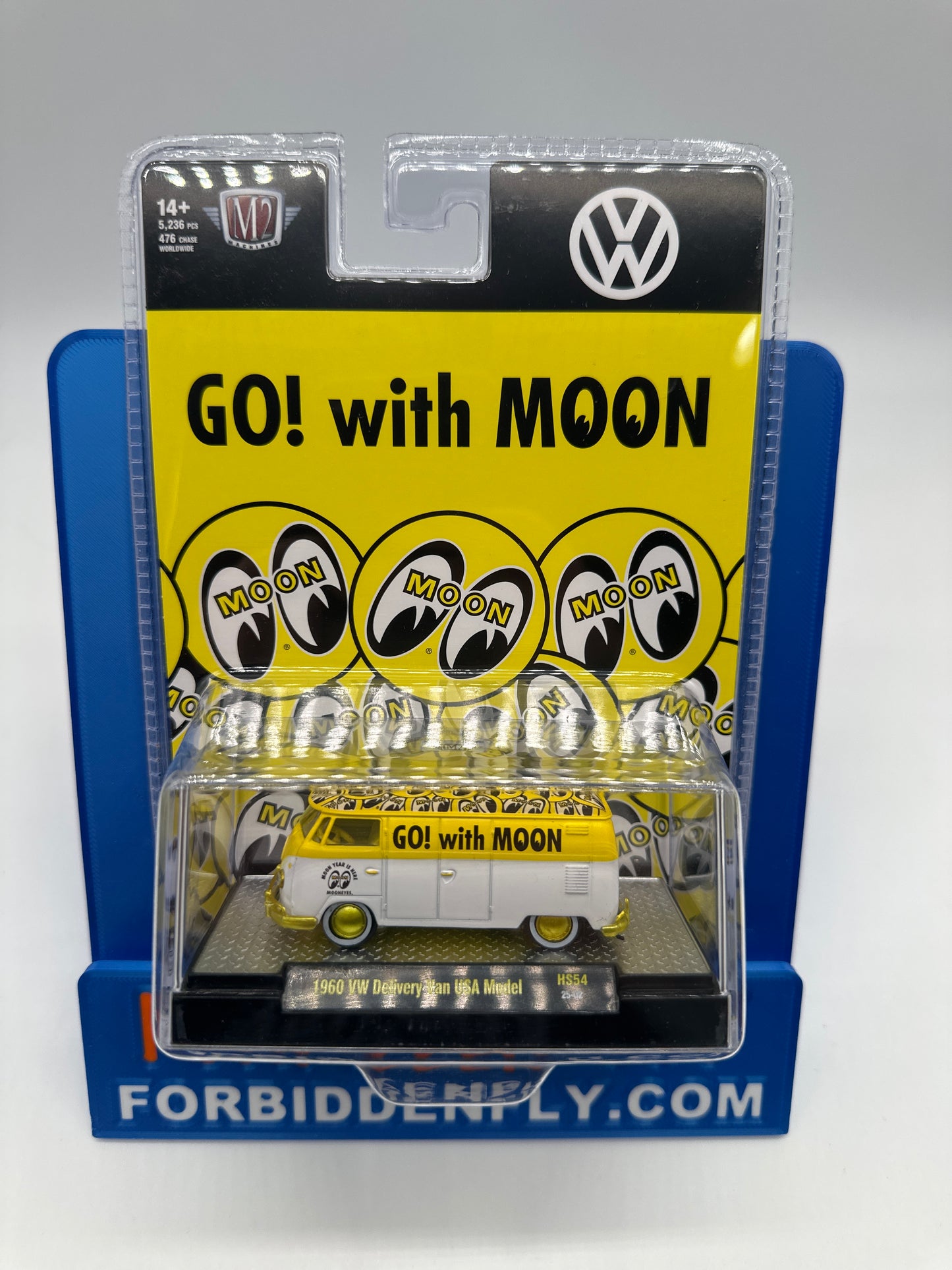 M2 Machines 2025 Hobby Exclusive Acrylic - HS54- 1960 VW Delivery Van USA Model - Chase Version