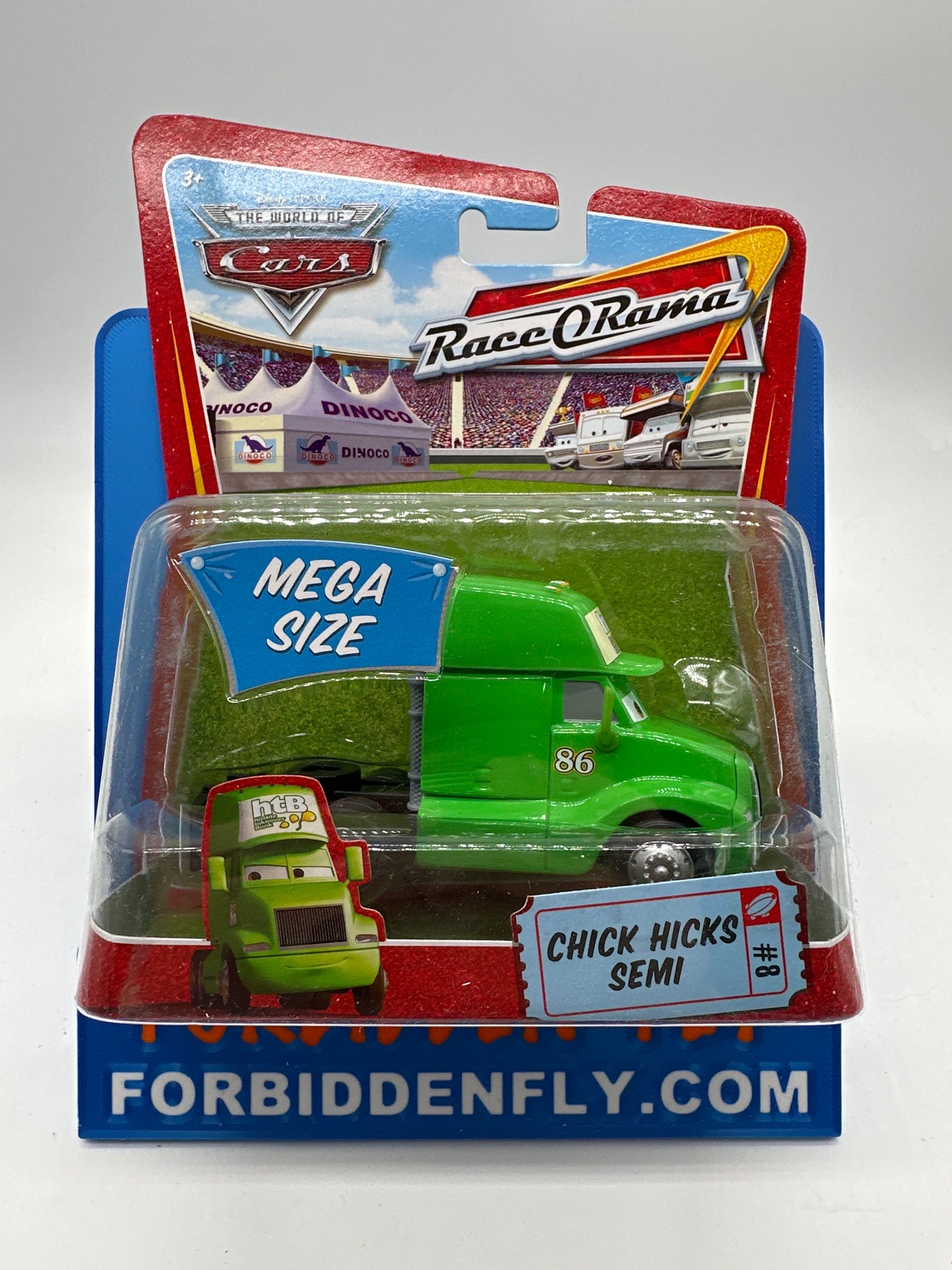 Disney Pixar Cars Movie - Race O Rama Series - Deluxe - Chick Hicks Semi