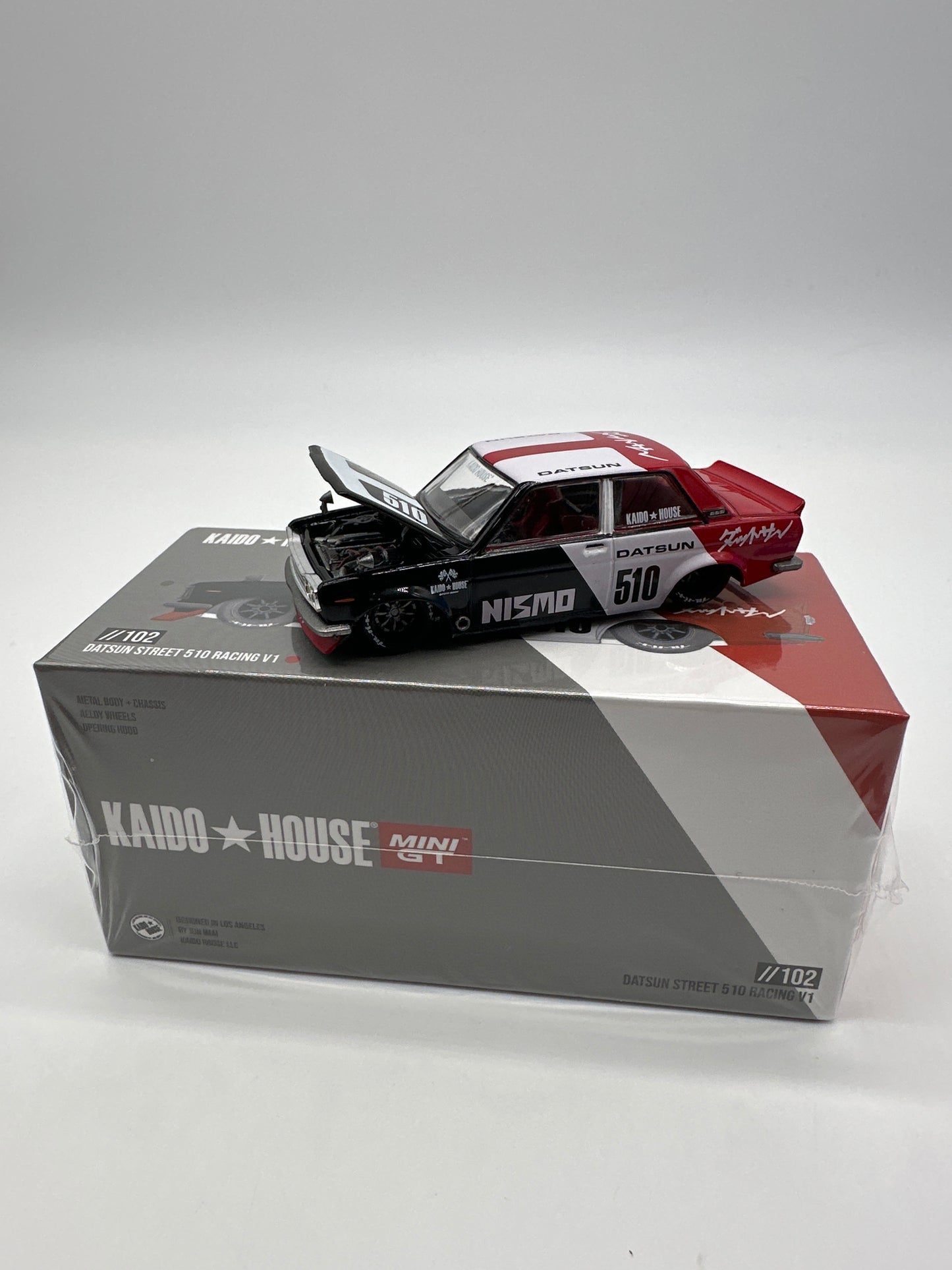 Kaido House (x MiniGT) - Regular Release #102 - Datsun Street 510 Racing V1