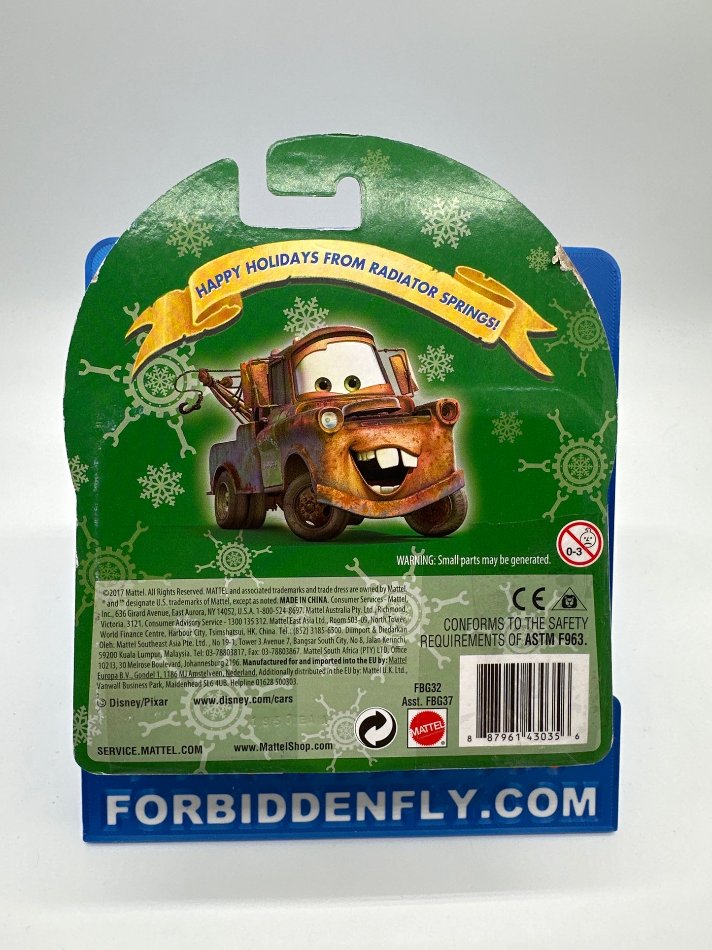 Disney Pixar Cars - 2017 Holiday Series - Whee-Hoo Winter Mater
