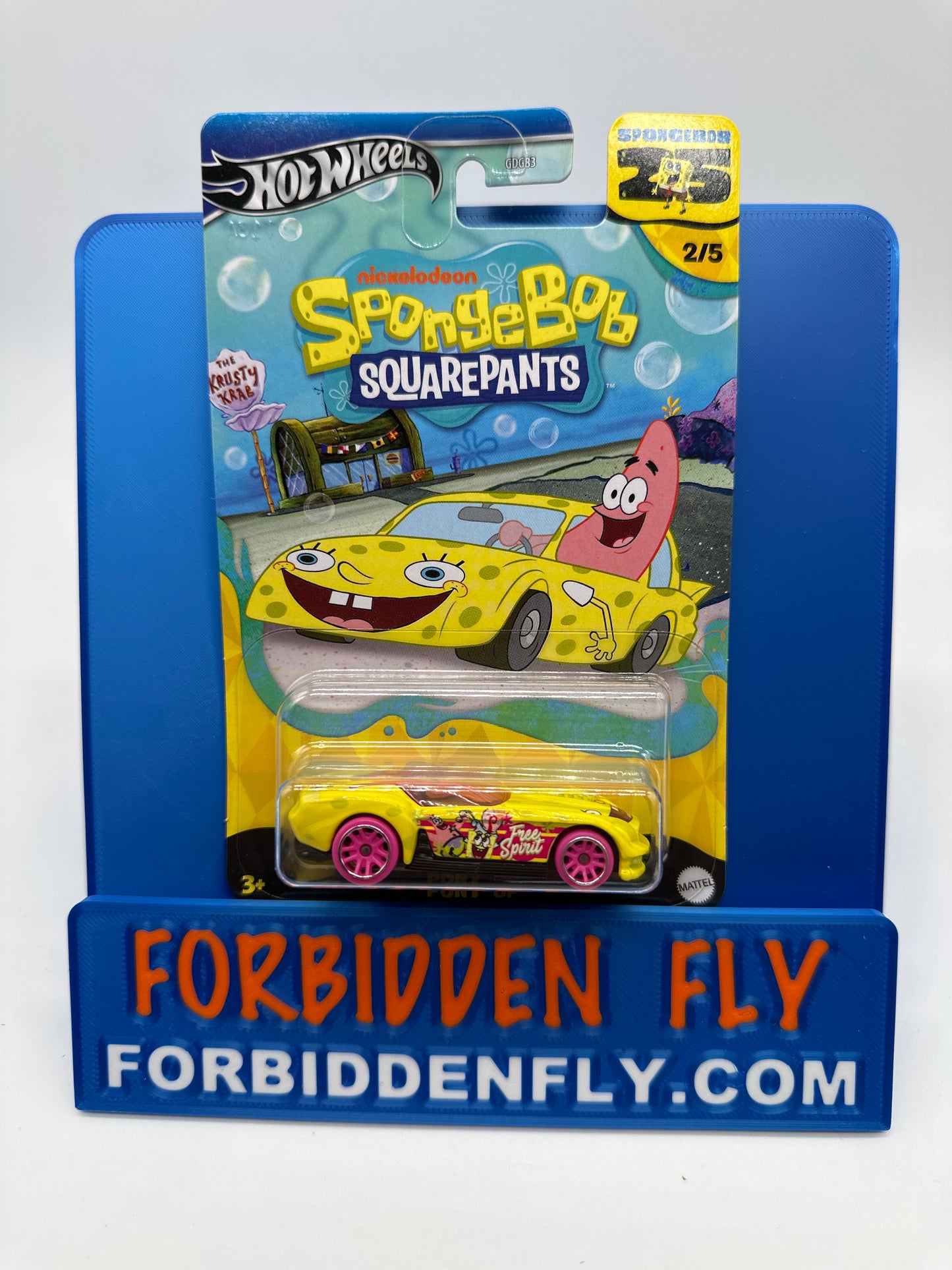Hot Wheels 2024 Walmart Exclusive SpongeBob Squarepants Set of 5