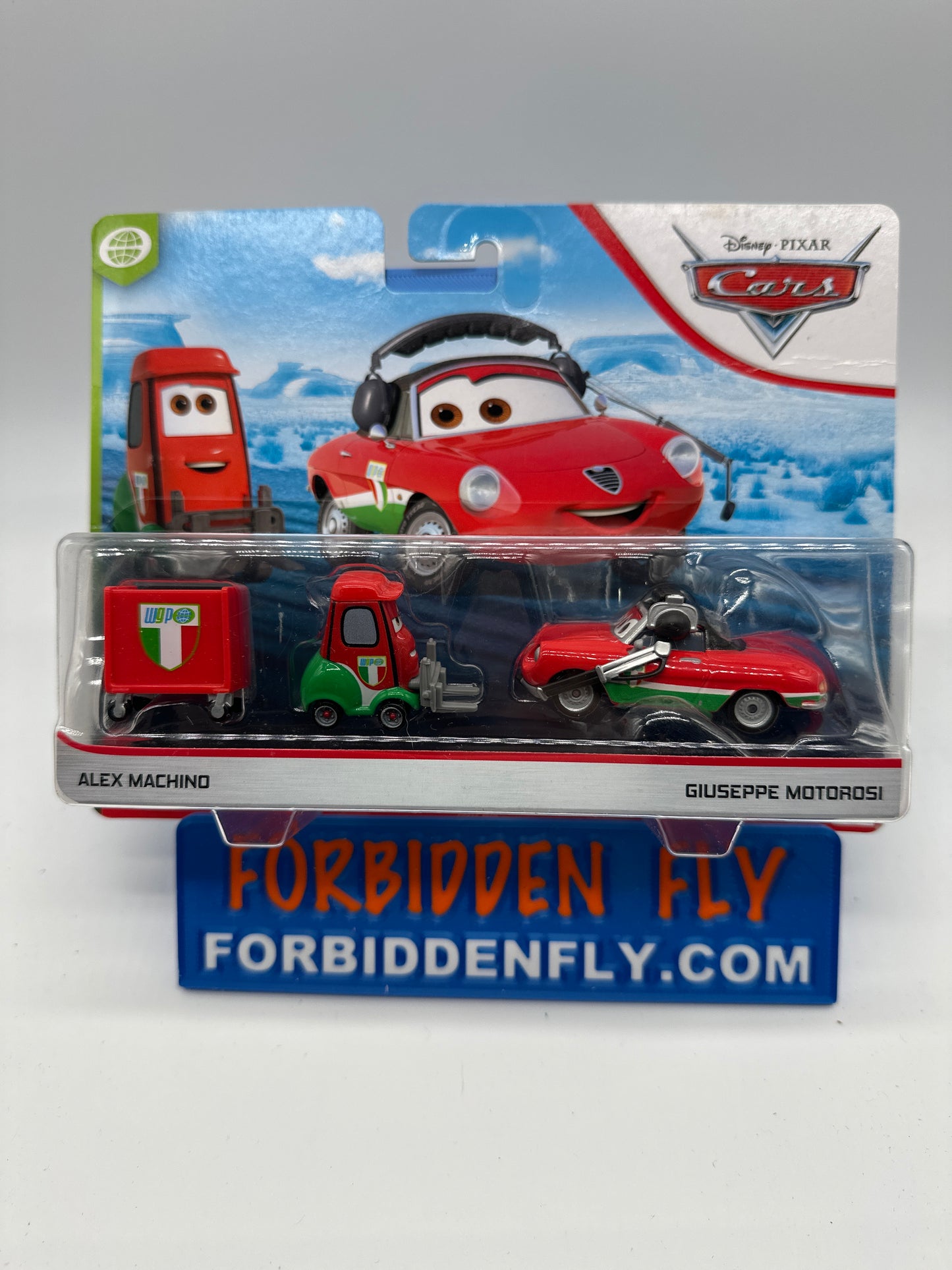 Disney Pixar Cars Movie - WGP Series (Two) 2 Pack - Alex Machino & Giuseppe Motorosi