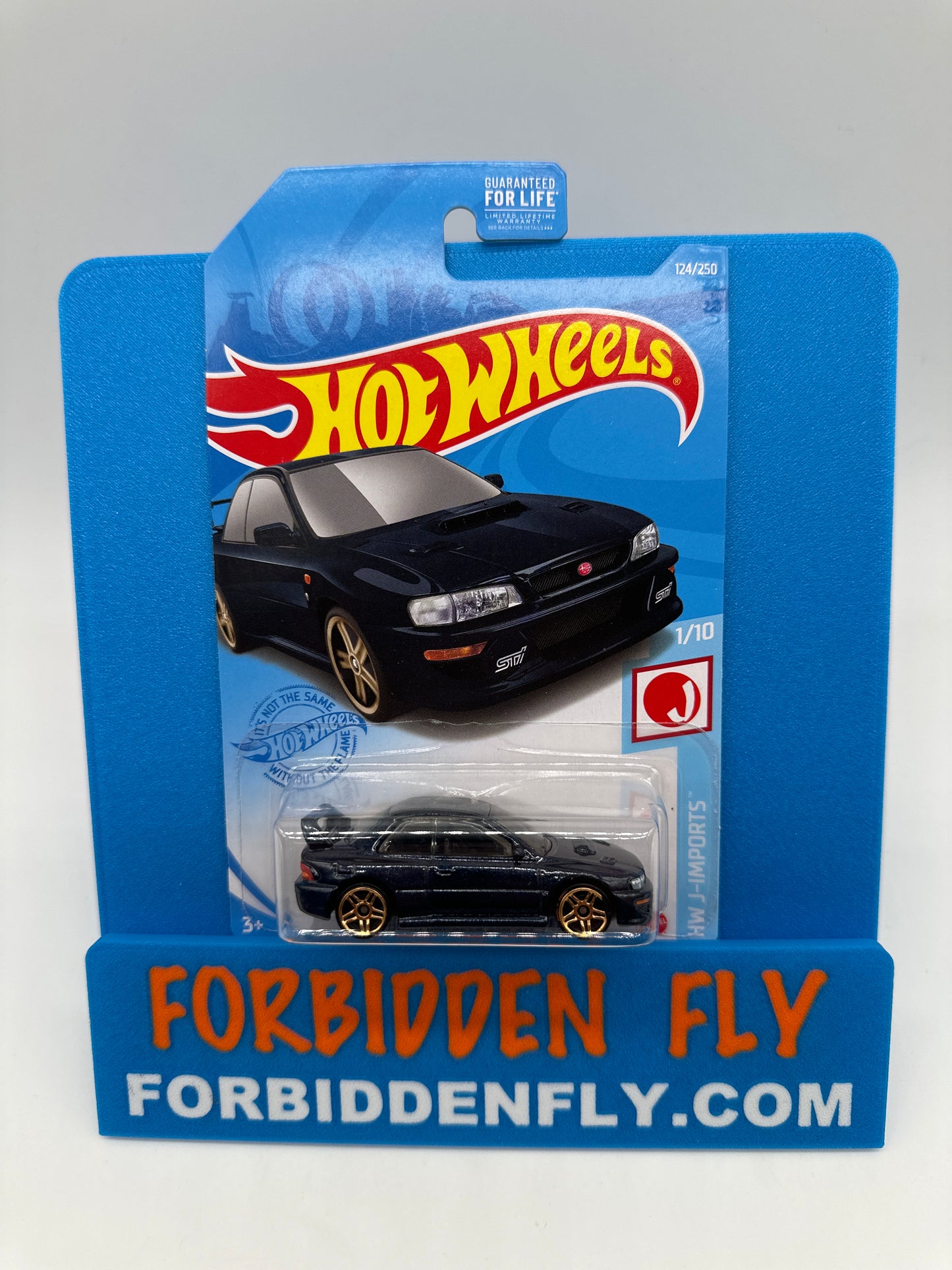 Hot Wheels 2021 E/F Case - ‘98 Subaru Impreza 22B STi Version - Blue