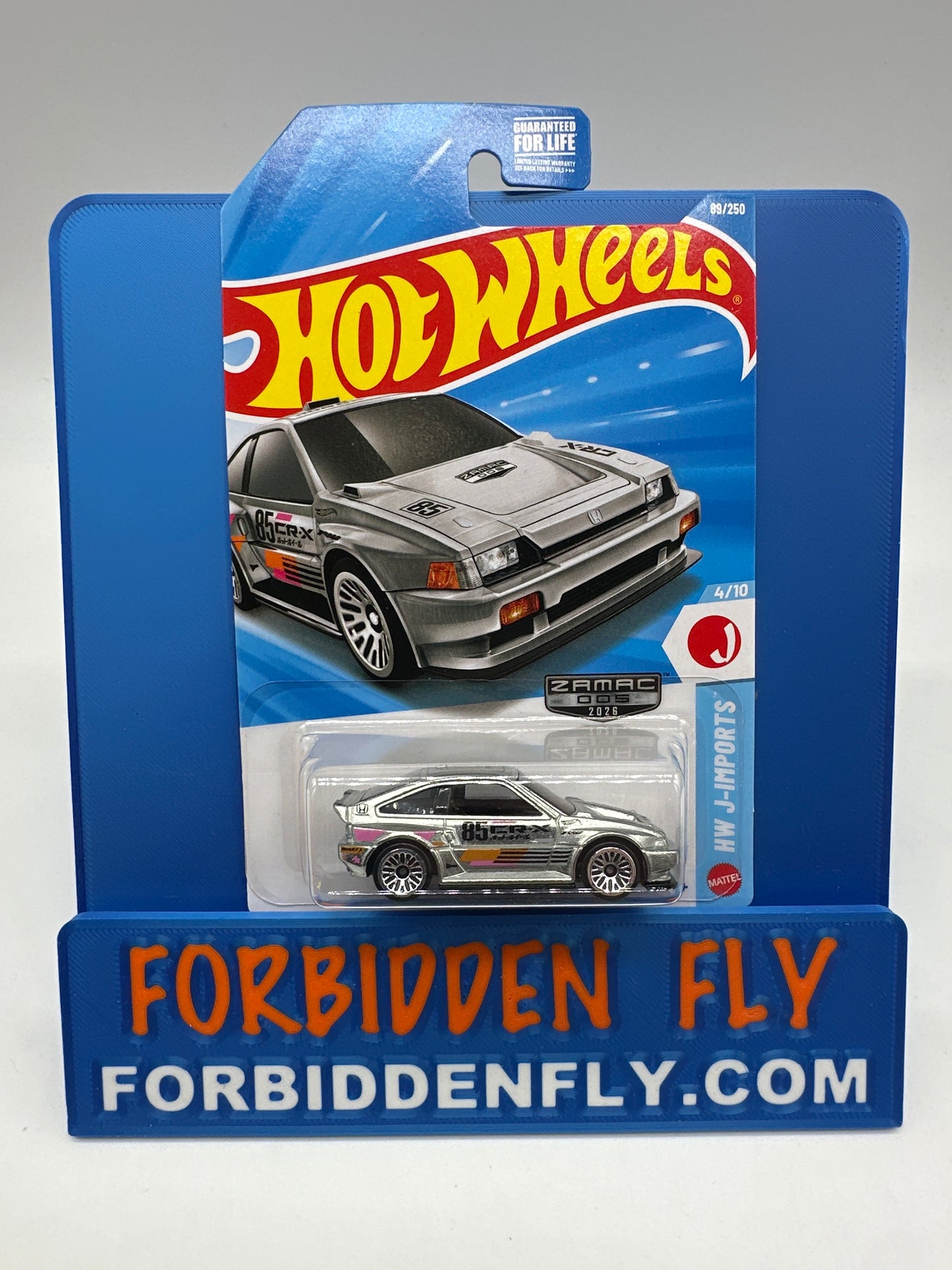 Hot Wheels - 2026 Walmart Exclusive Zamac - 1985 Honda CR-X