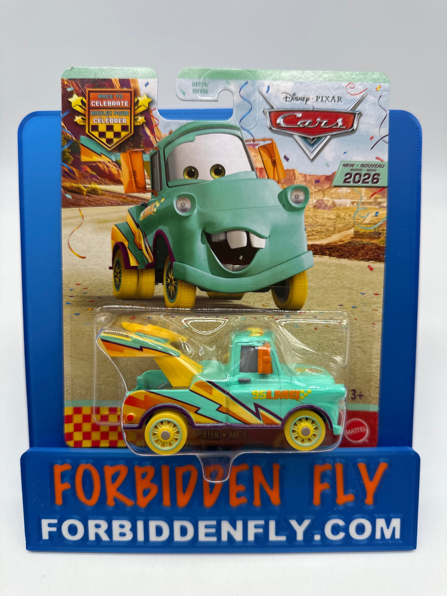 Disney Pixar Cars Movie - 20 Year Anniversary Release - Race to Celebrate Mater