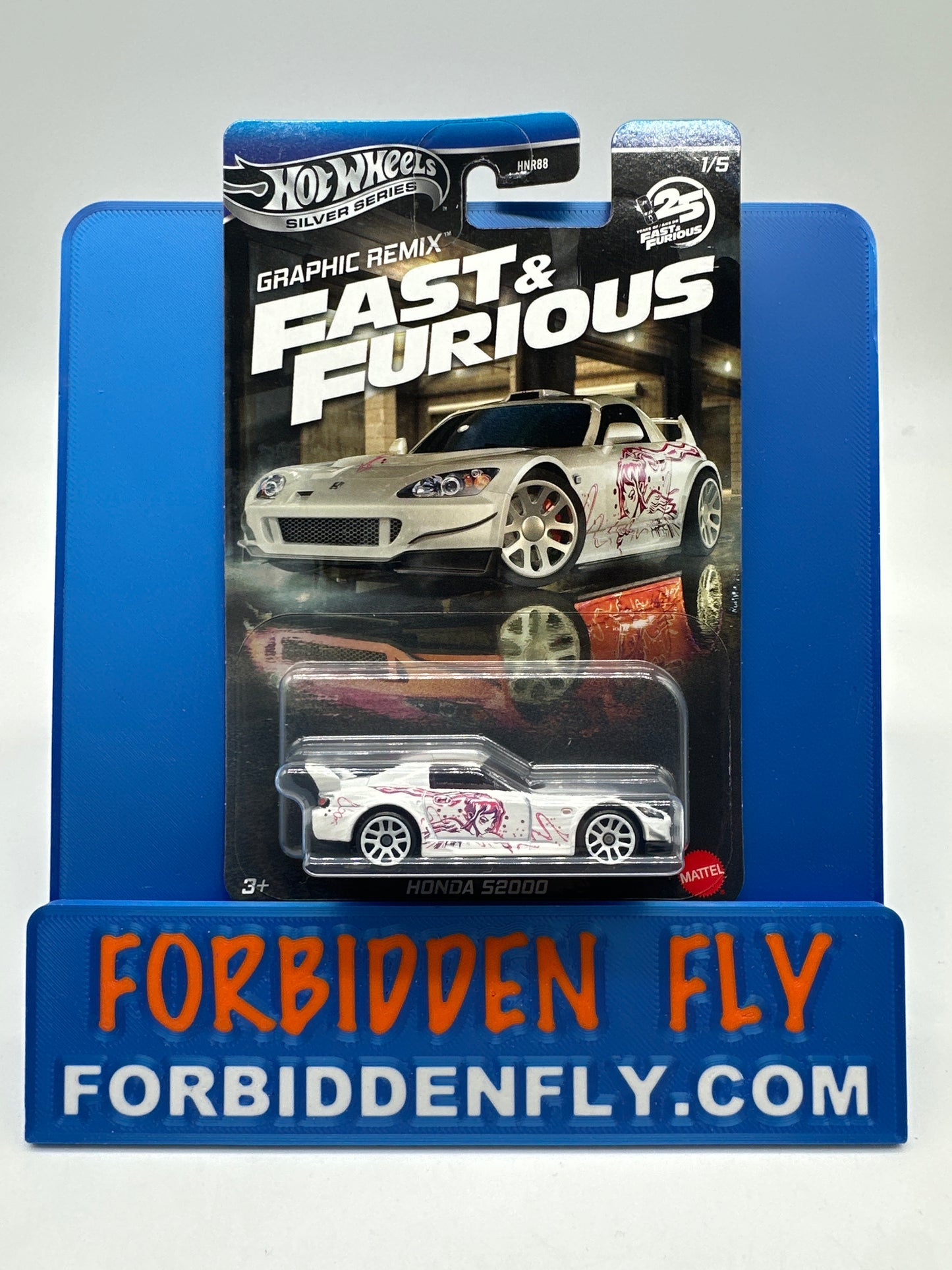 Hot Wheels 2025 Silver Series - Walmart Exclusive - Fast & Furious Graphic Remix Series - #1/5 Honda S2000