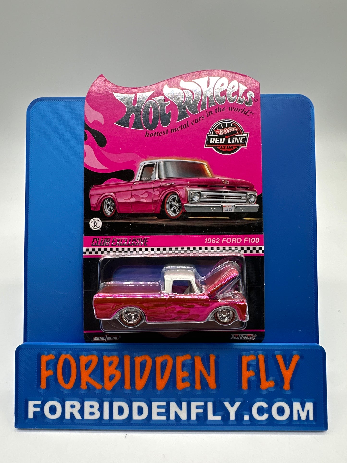 Hot Wheels RLC Red Line Club - 2023 Release - Pink Party Car - 1962 Ford F100