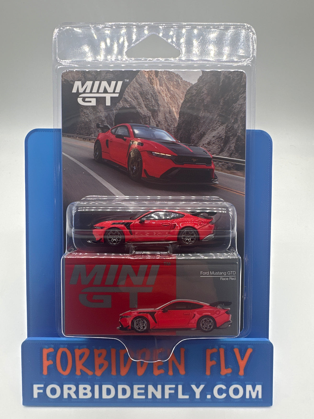 Mini GT Regular Release #1196 - Ford Mustang GTD - Race Red