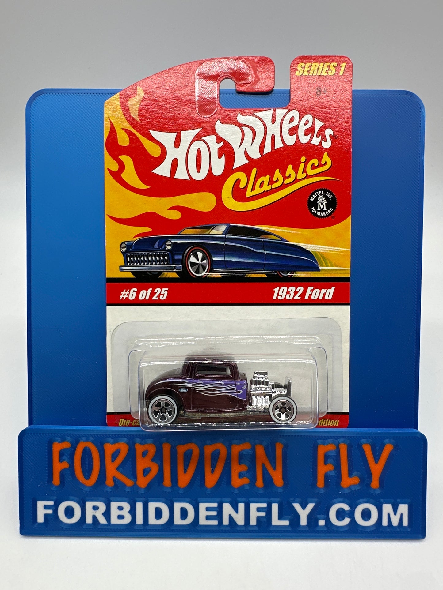Hot Wheels Classics - Series 1 #6 of 25 - Purple 1932 Ford