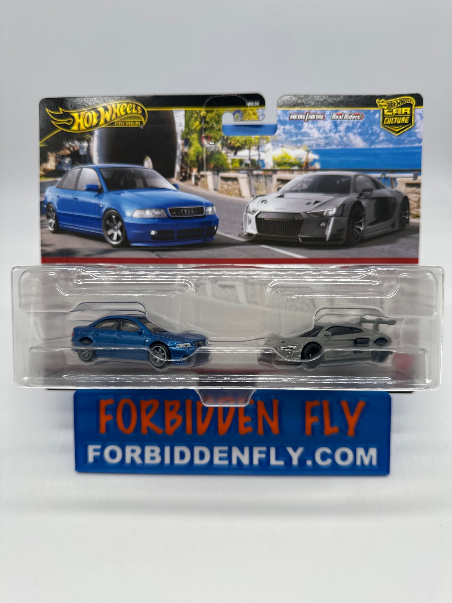 Hot Wheels Car Culture - Target Exclusive Premium 2 Pack - Audi S4 Quattro & Audi R8 LMS
