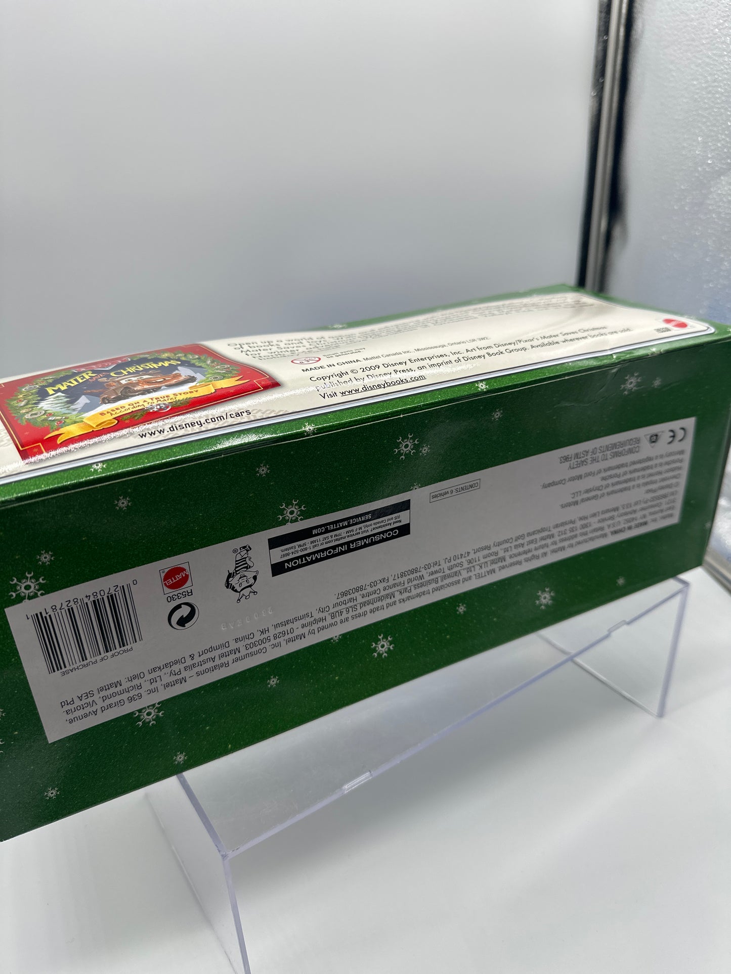 Disney Pixar Cars Movie - Story Tellers Collection - Mater Saves Christmas - 6 Car Gift Pack w/ Reindeer Mater