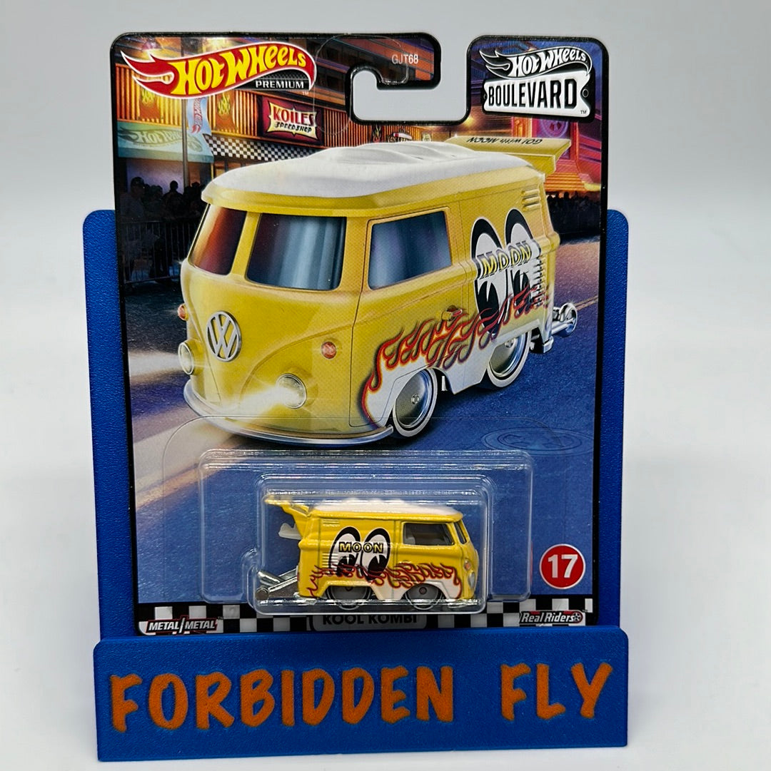 Hot Wheels Boulevard Mix D Single - #17 Volkswagen Kool Kombi - Mooneyes