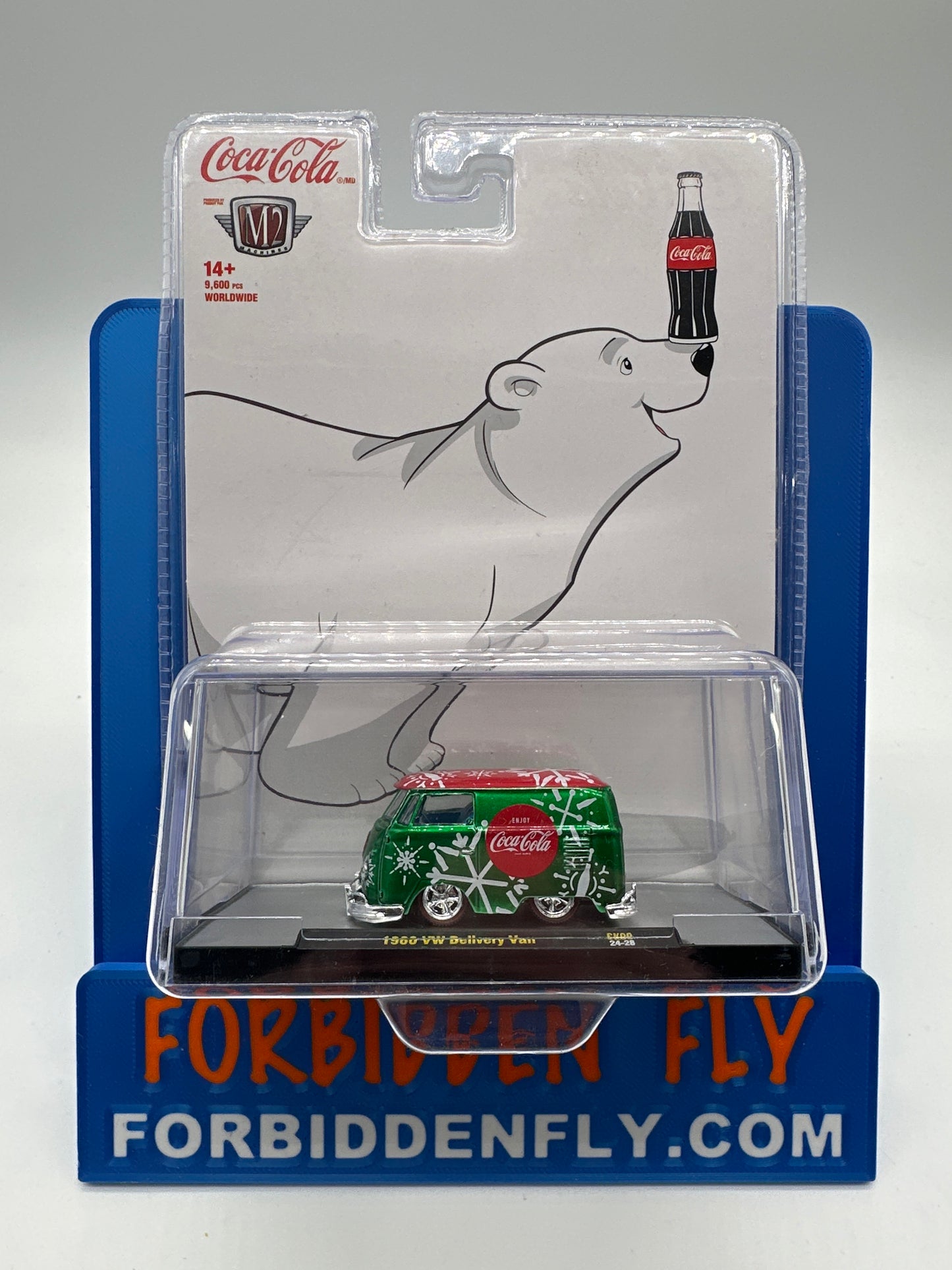 M2 Machines 2024 Coca-Cola Holiday Acrylic - SK09 - 1960 VW Delivery Van