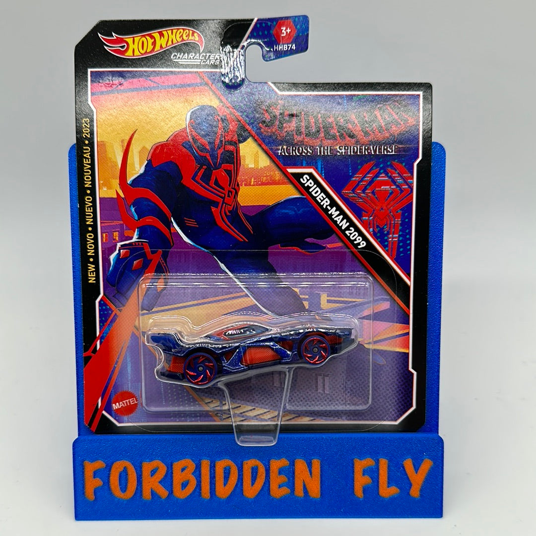 Hot Wheels Character Cars - 2023 Marvel Spider-Man Across the Spider-Verse - Spider-Man 2099