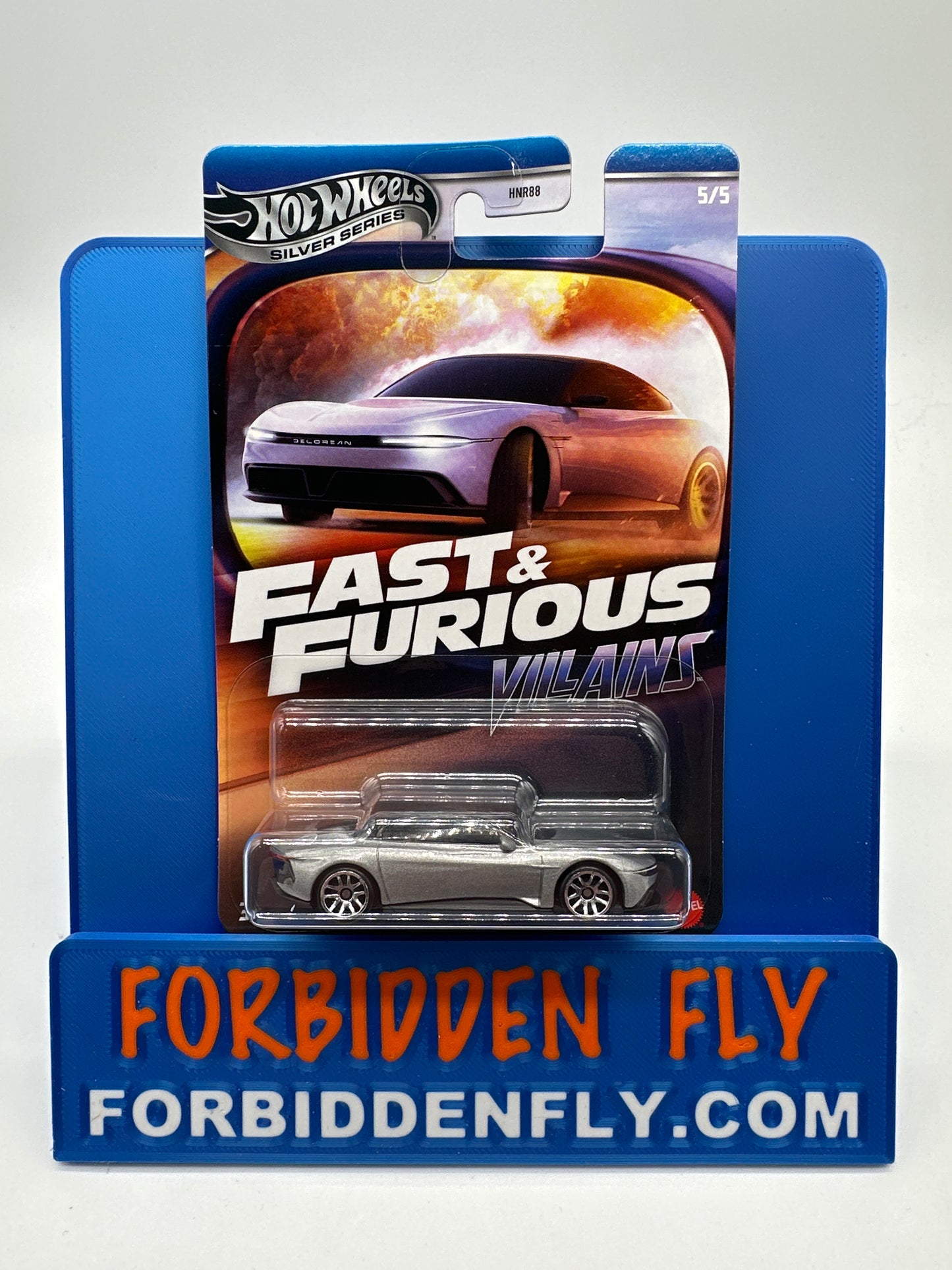 Hot Wheels 2025 Silver Series - Wal Mart Exclusive - Fast & Furious Villains Series - Complete Set Of 5