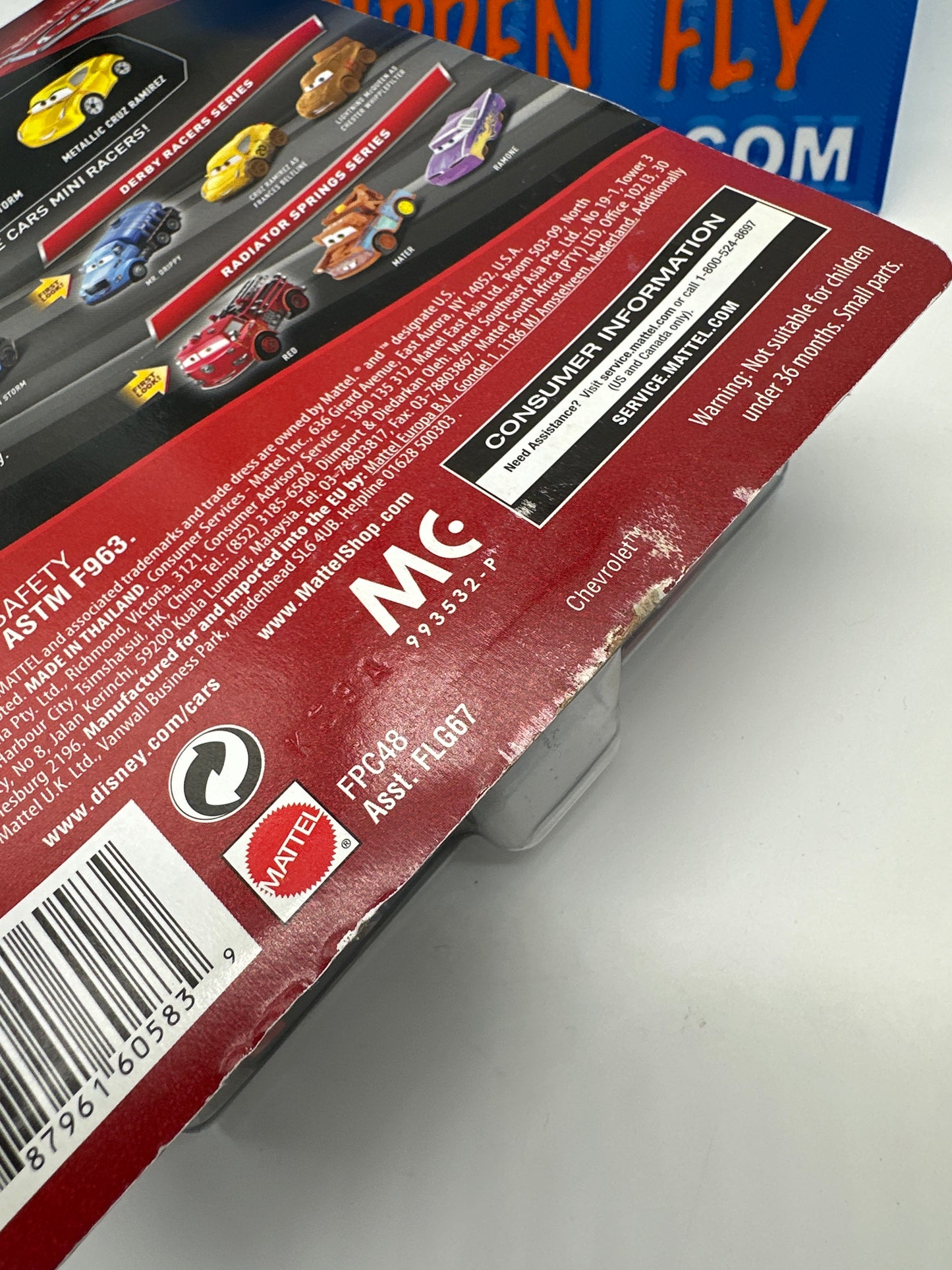 Disney Pixar Cars Movie - Metal Mini Racers 3 Pack - Metallic Series