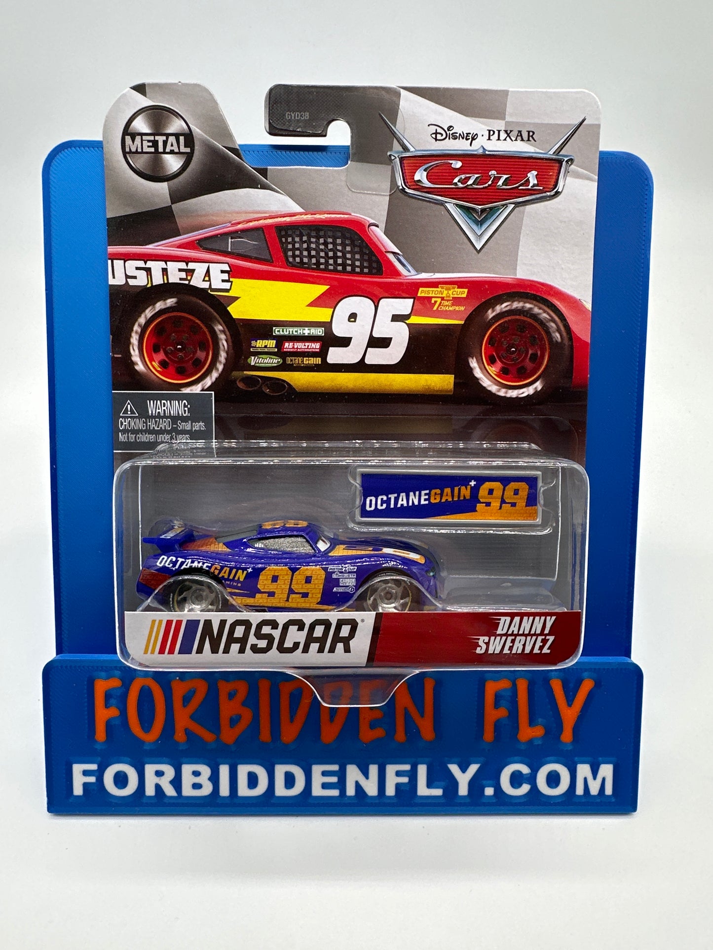 Disney Pixar Cars Movie - 2021 NASCAR Series - Danny Swervez