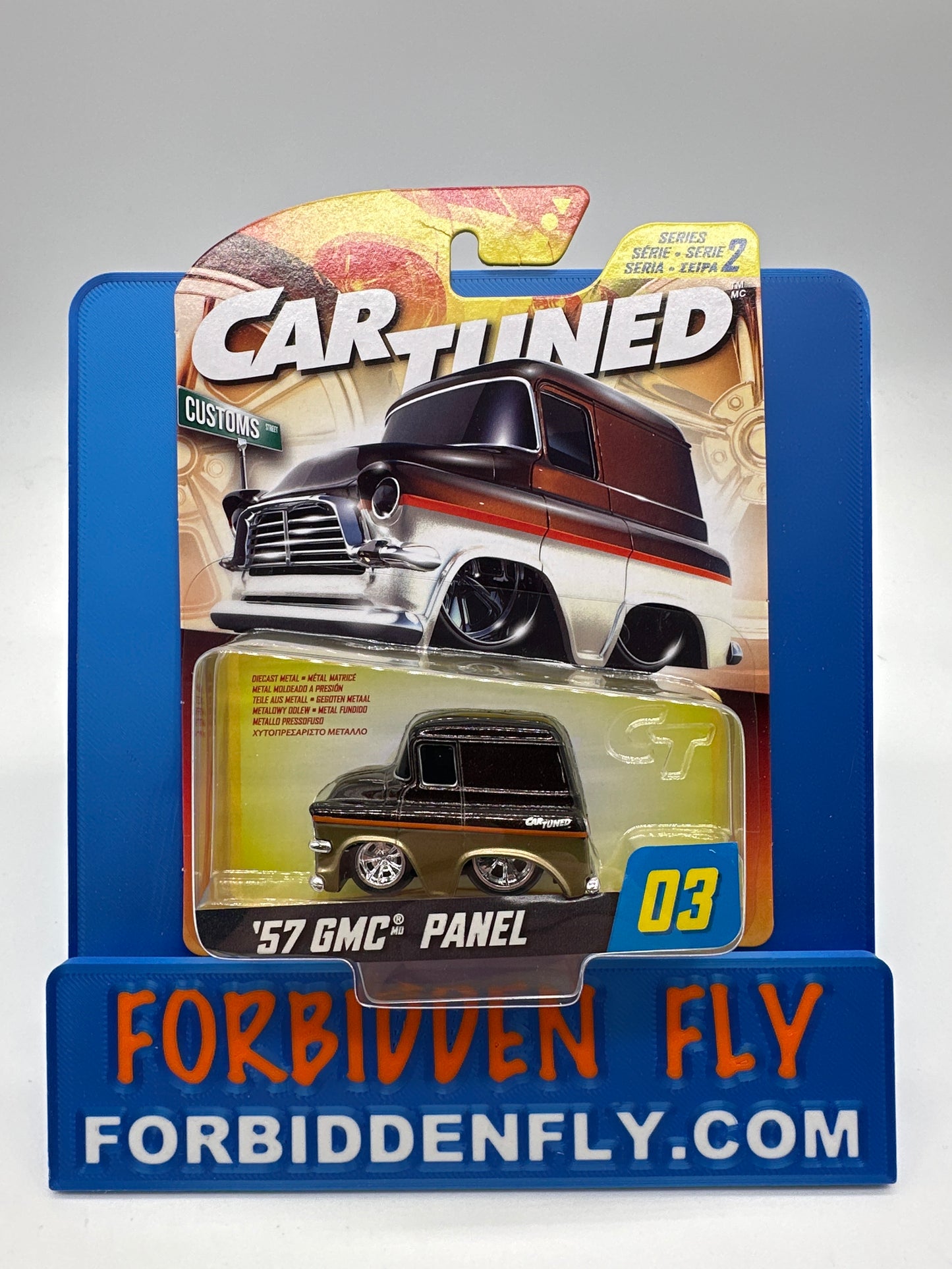CarTuned - Hobby Exclusive - Series 2 - #3 - Brown ‘57 GMC Panel