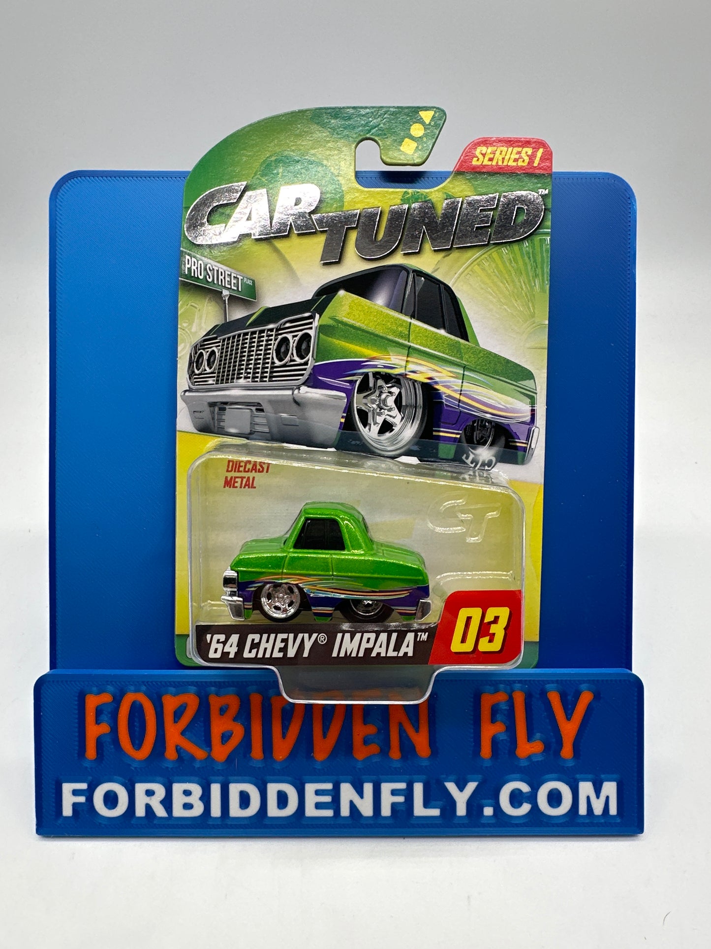CarTuned - Walgreens Exclusive - Series 1 - #03 - Green ‘64 Chevy Impala