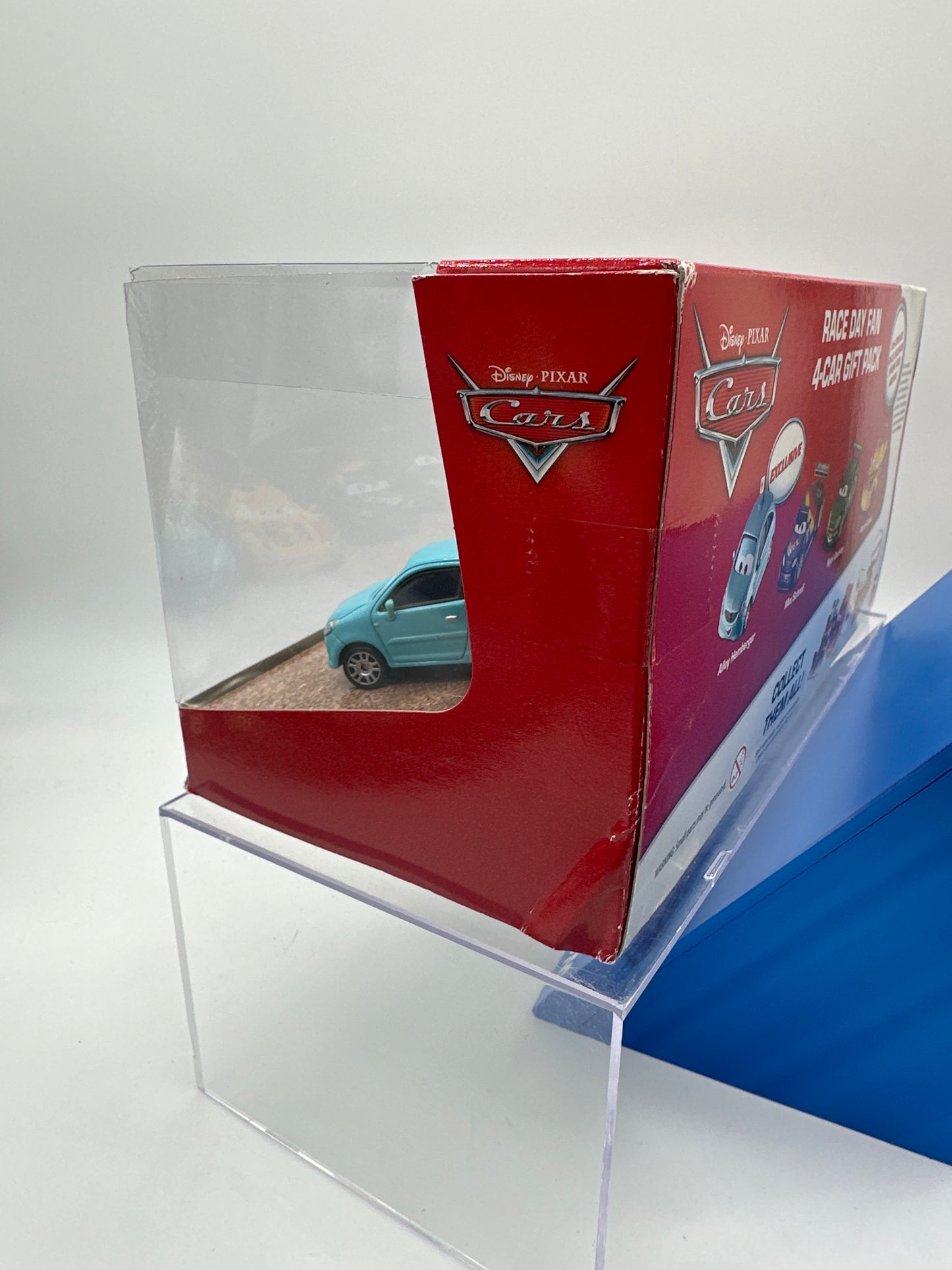 Disney Pixar Cars Movie - Target Exclusive - Race Day Fan 4 Car Gift Pack Set
