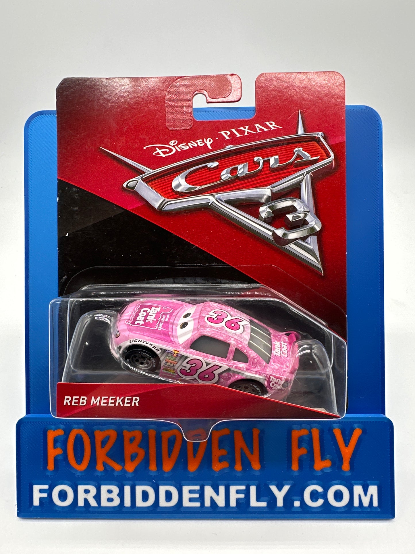 Disney Pixar Cars Movie - Cars 3 - Reb Meeker Piston Cup Racer #36