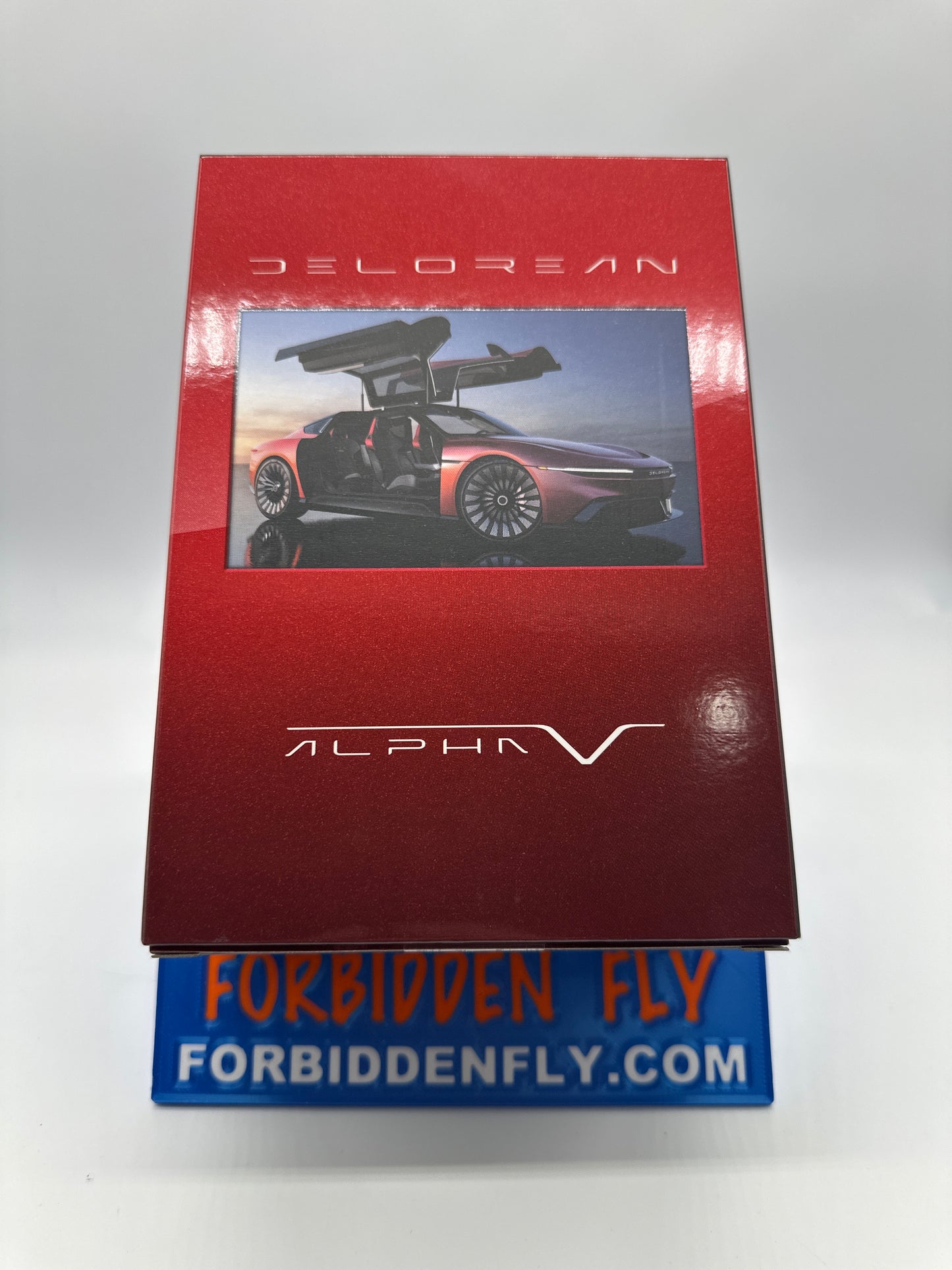 Hot Wheels RLC Red Line Club - 2023 Release - DeLorean DMC-12 & Alpha5