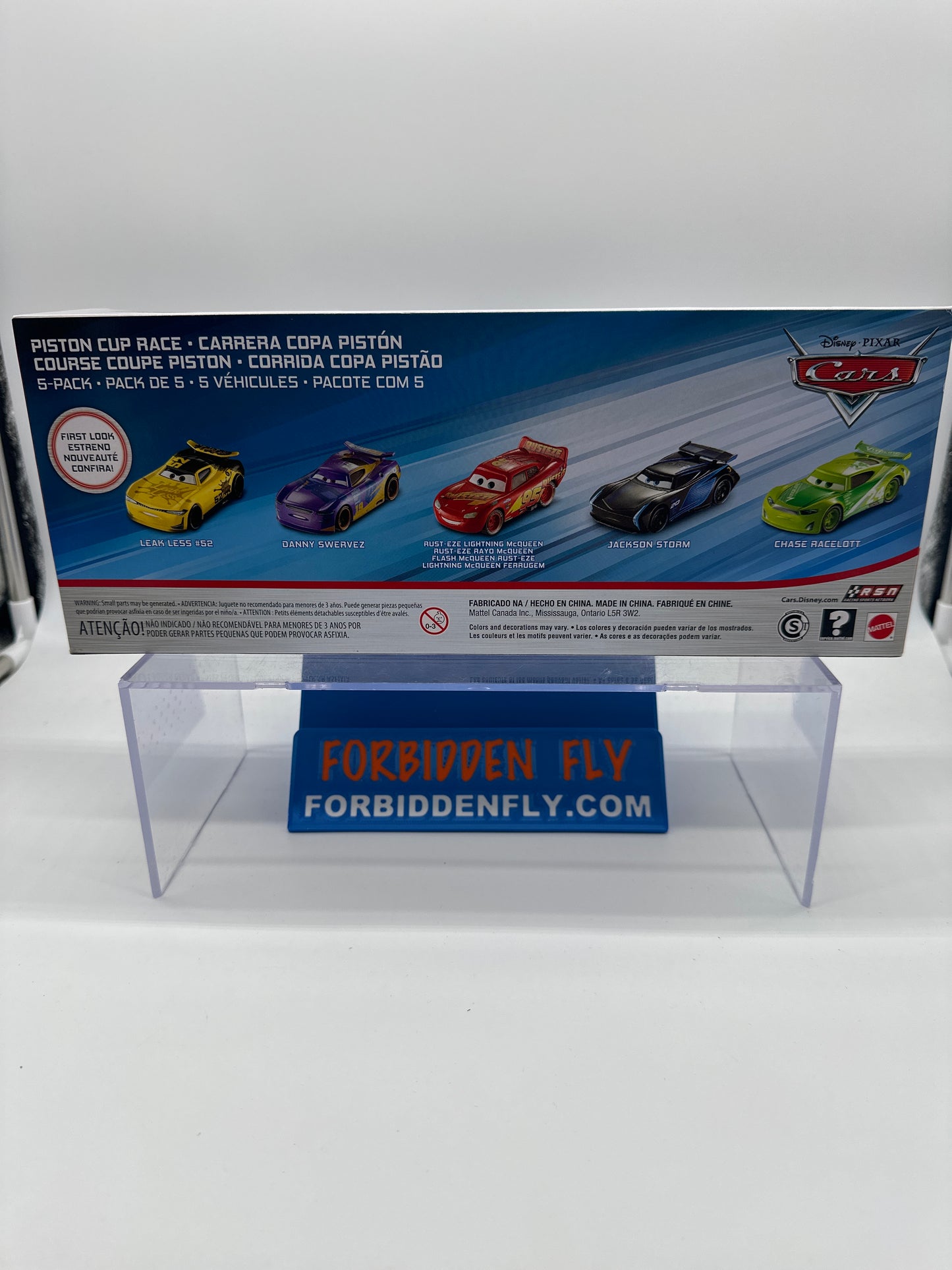 Disney Pixar Cars Movie - Piston Cup Race 5 Car Pack Set
