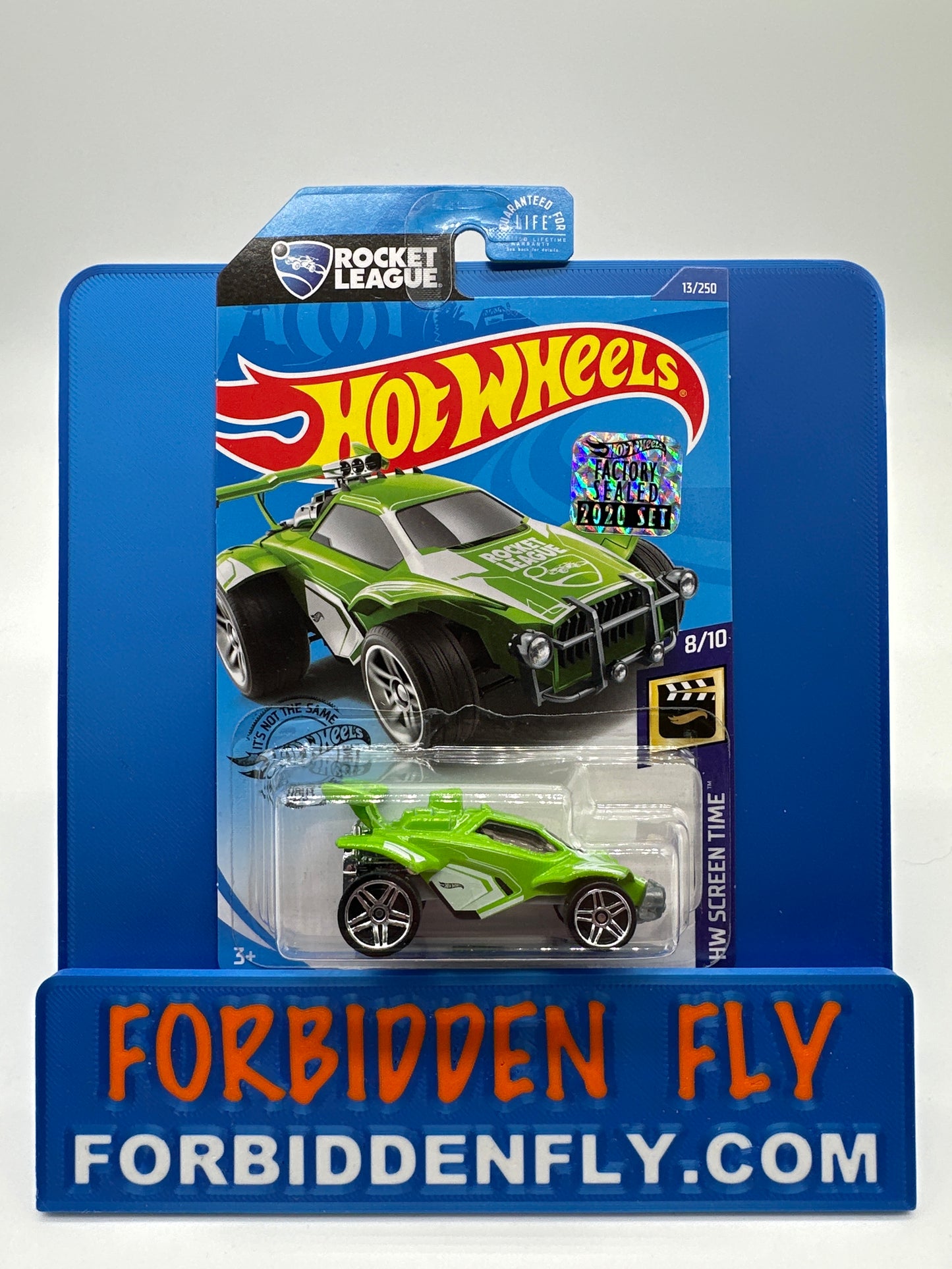 Hot Wheels 2020 Factory Stickered- Rocket League - Octane - Green