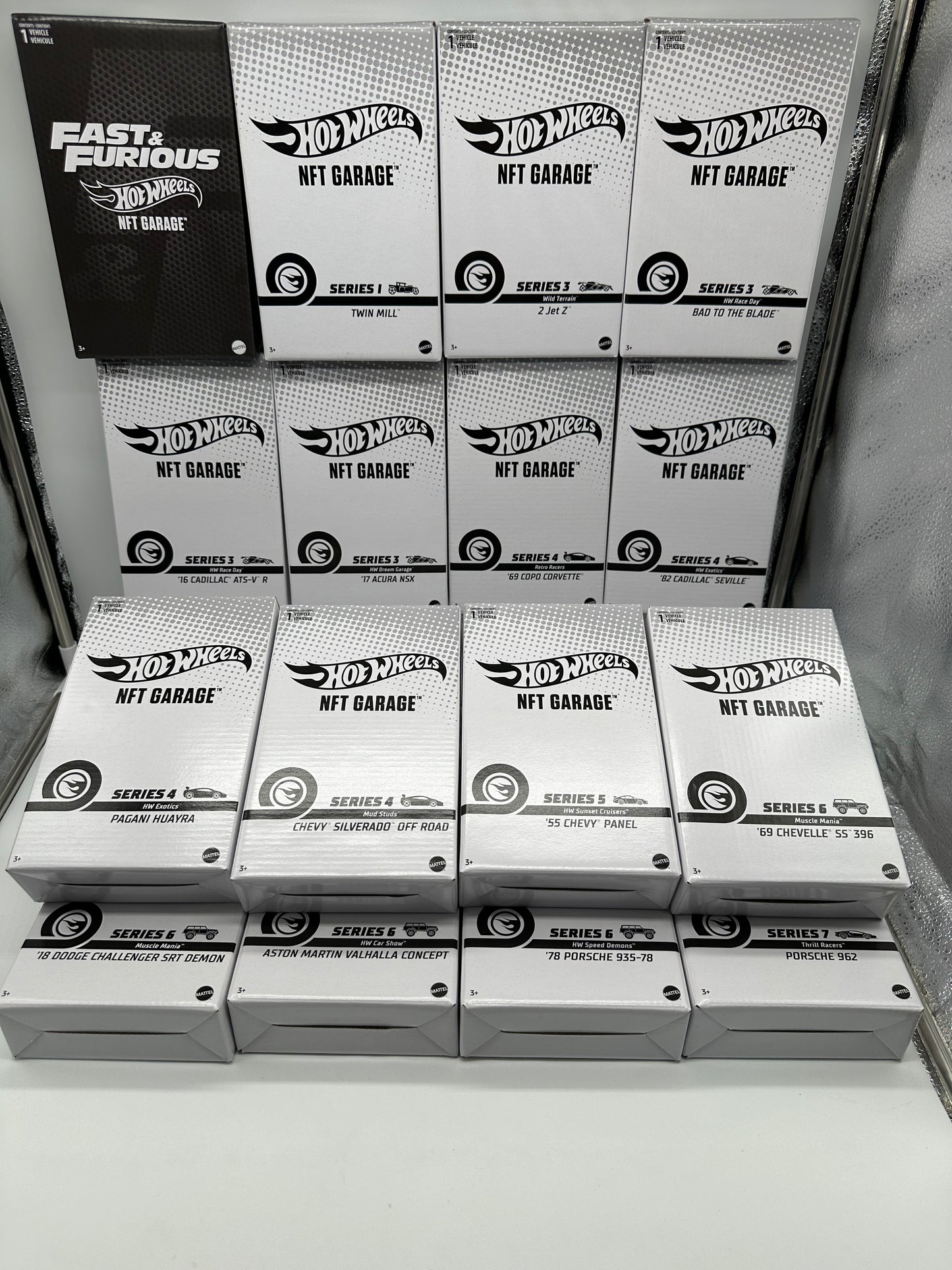 Hot Wheel NFT Lot of 16 Cars