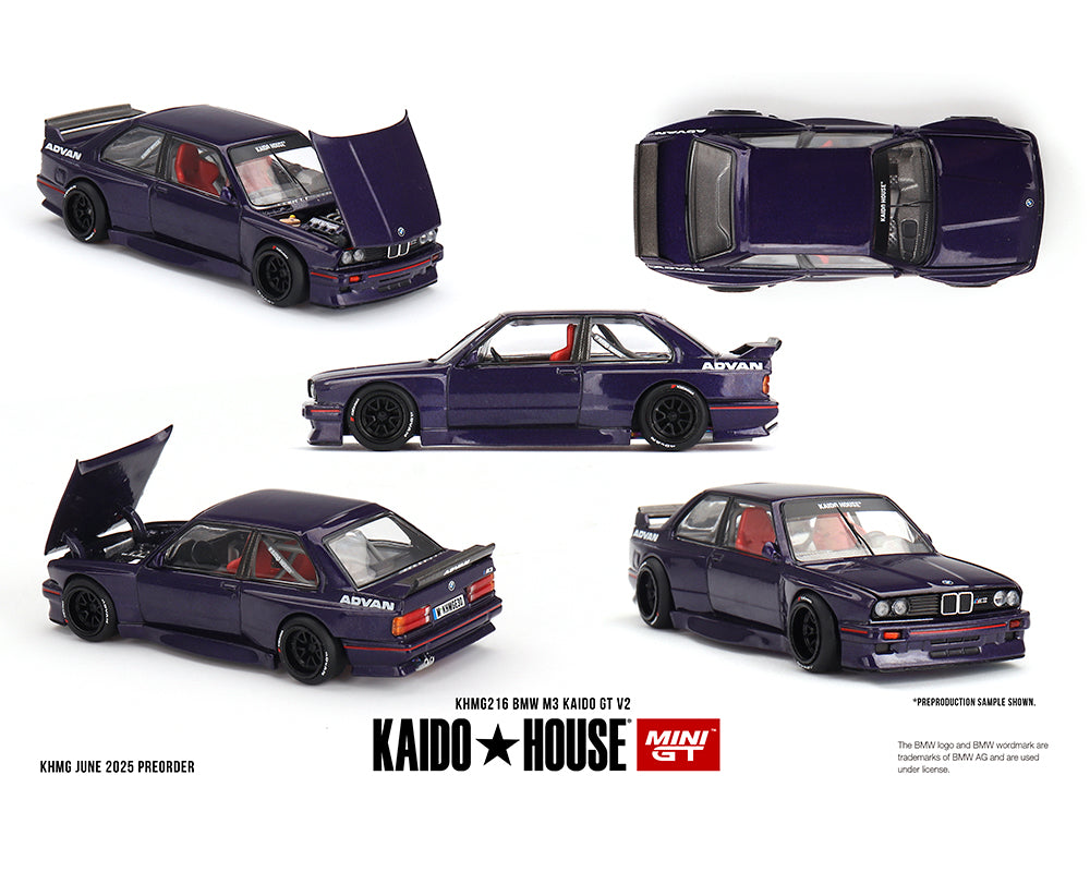 Kaido House (x MiniGT) - Regular #216 - BMW M3 Kaido GT V2 Purple
