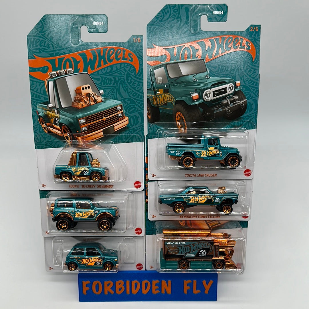 Hot Wheels Mainline - 2024 Pearl & Chrome 56th Anniversary