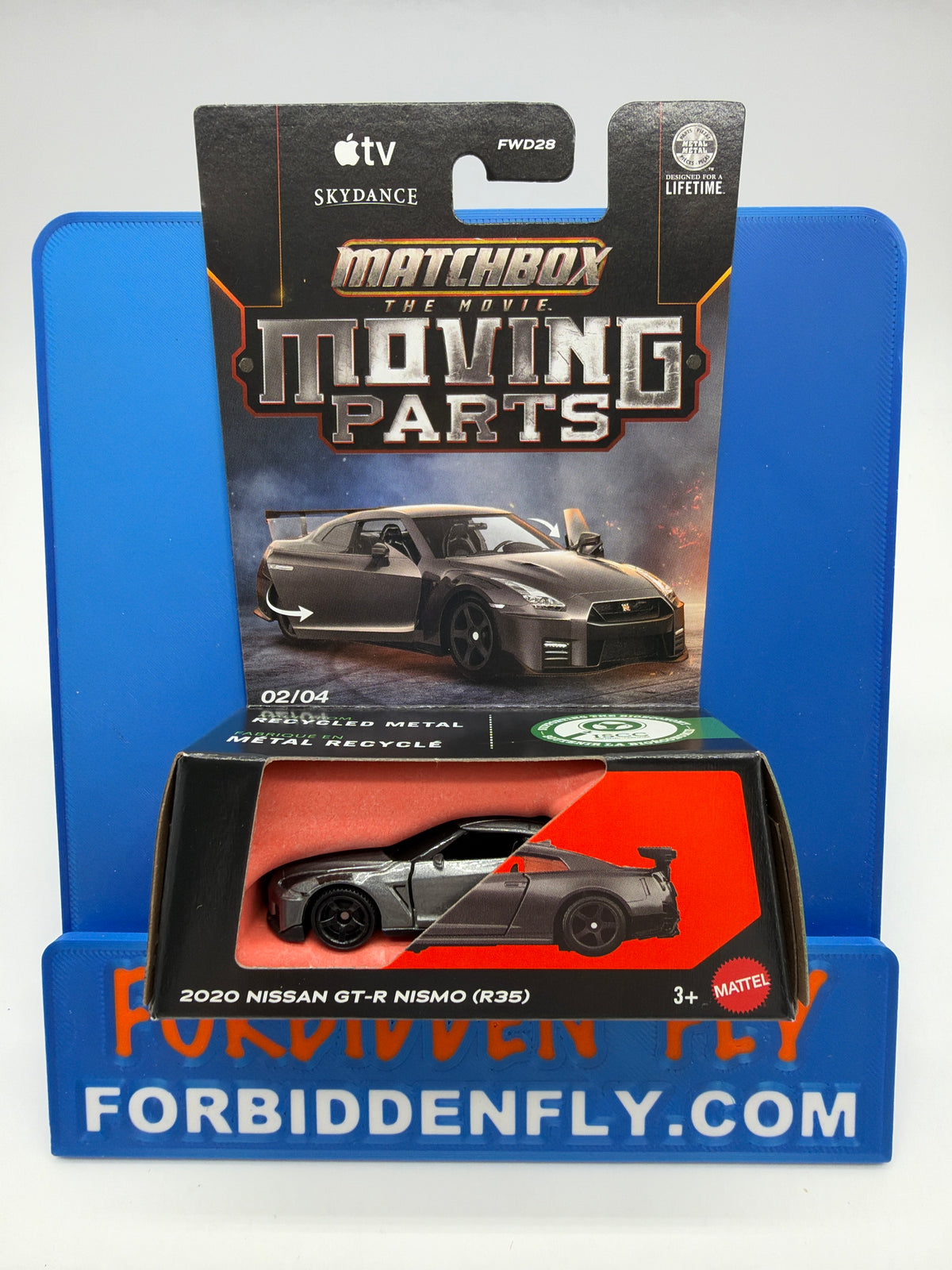 Matchbox Moving Parts - Matchbox The Movie Series #2/4 - Grey 2020 Nissan GT-R Nismo (R35)