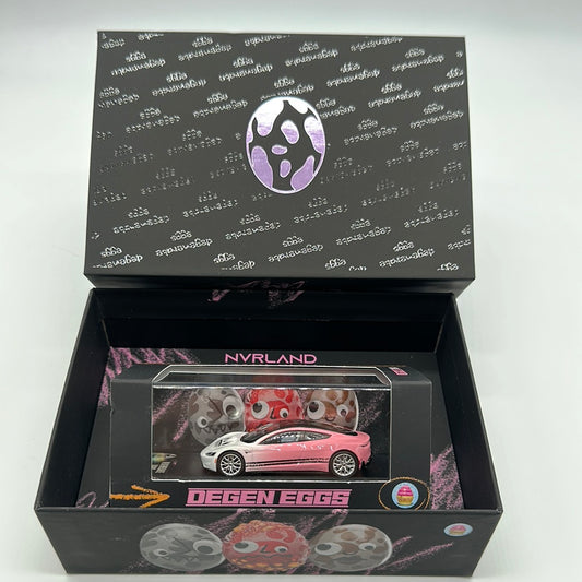NVRLand Collectibles - Degenerate Eggs Release Car - Tesla
