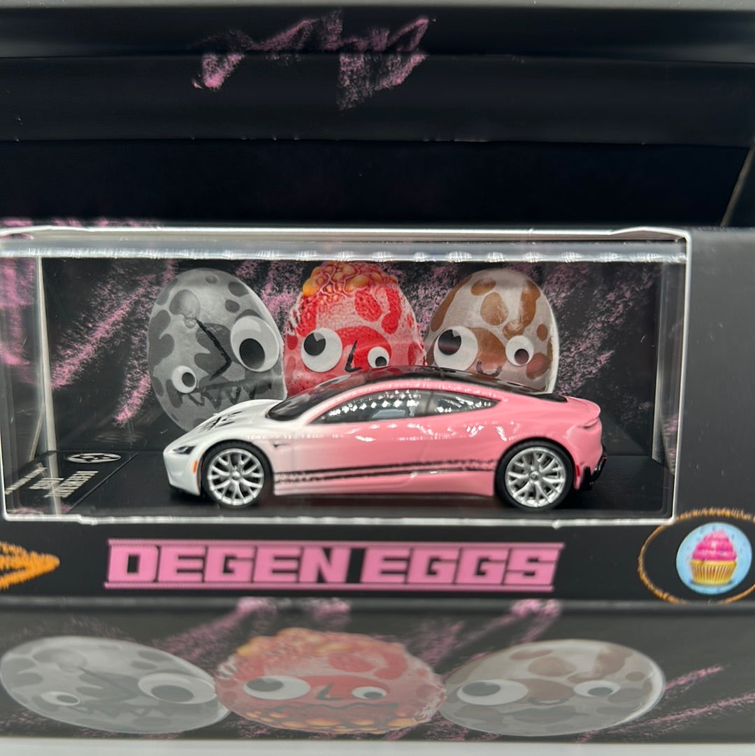 NVRLand Collectibles - Degenerate Eggs Release Car - Tesla