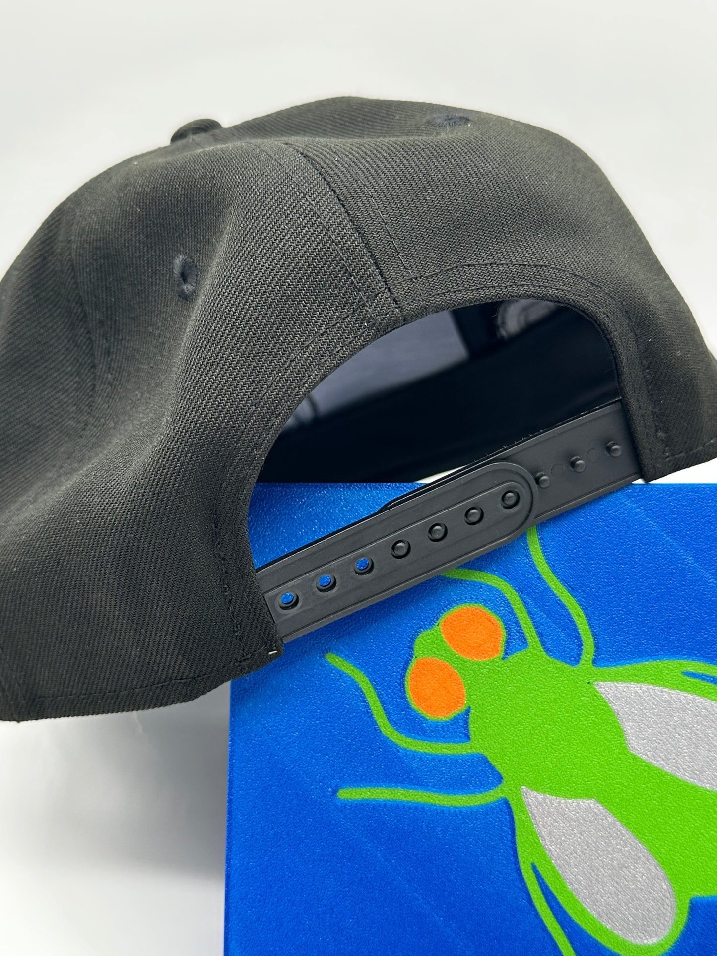NVRLand Drip - Black “Murdered Out” Crash Test Gummy Chase Hat